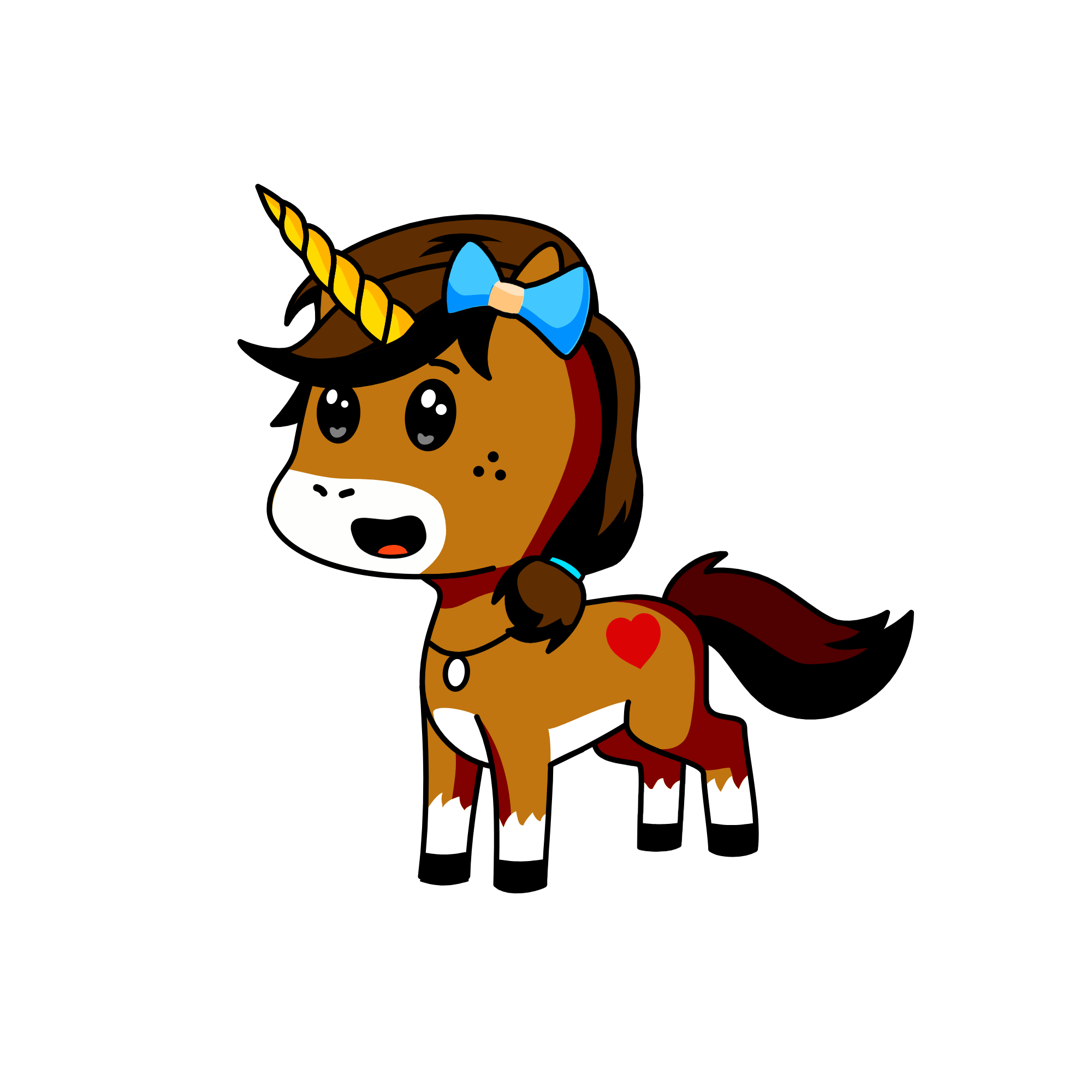 Sunny, the unicorn