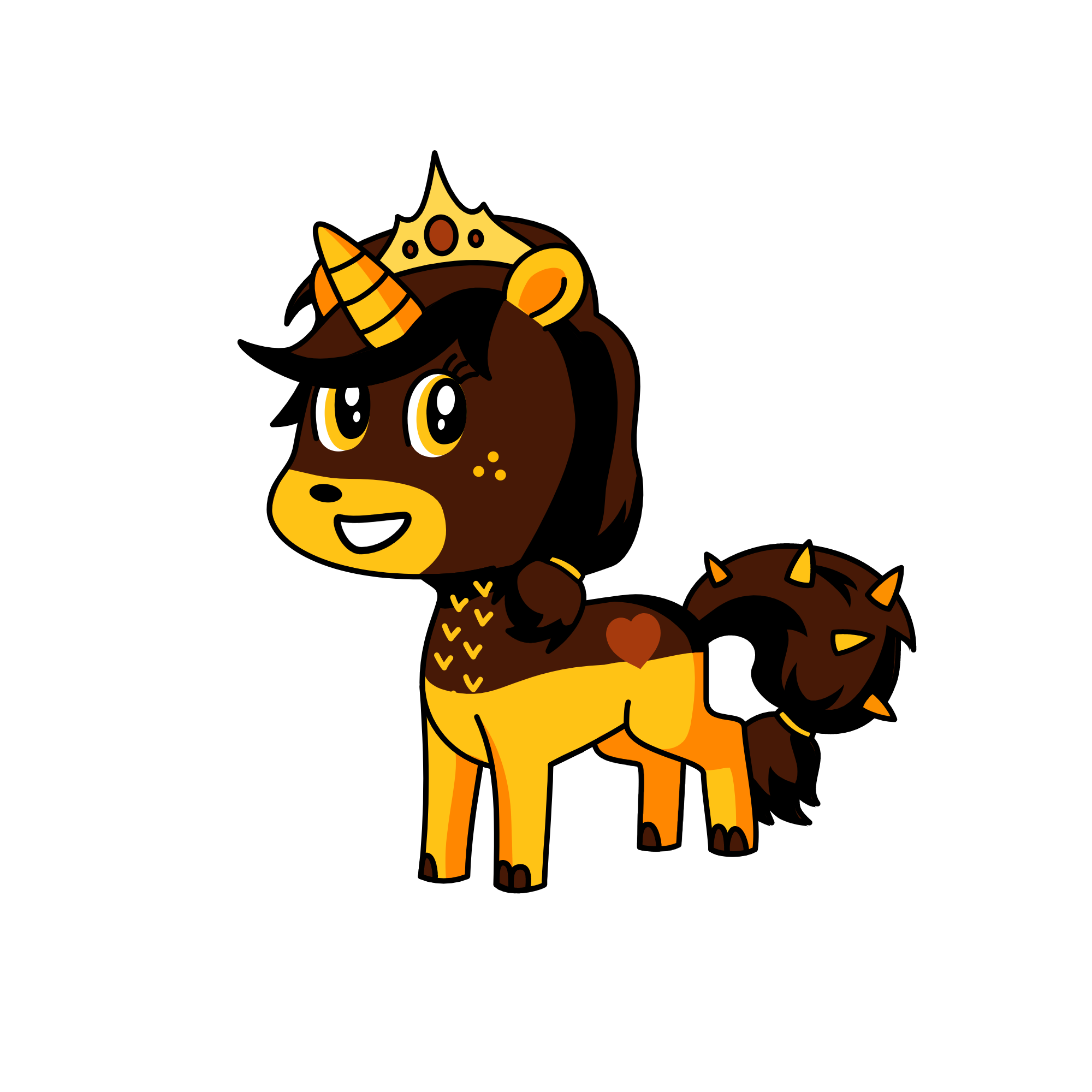 Honey, the unicorn