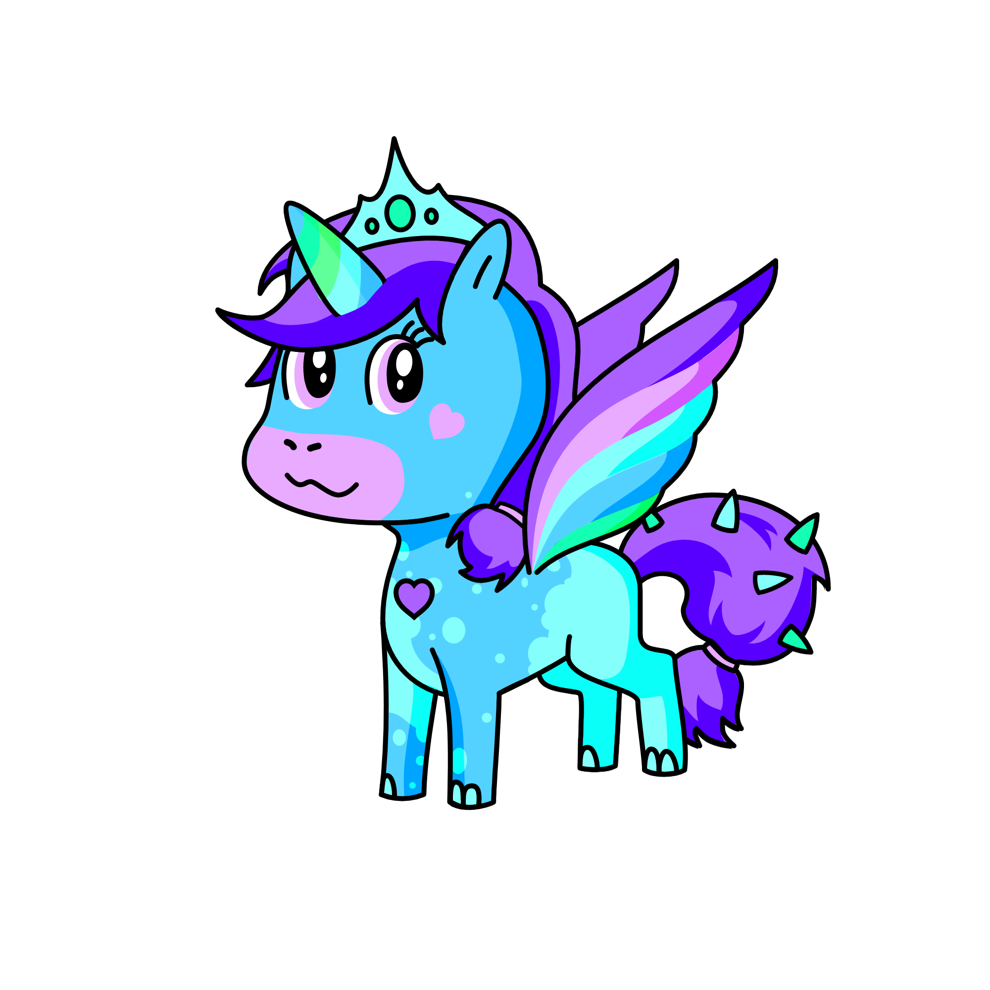 Mermaid, the unicorn