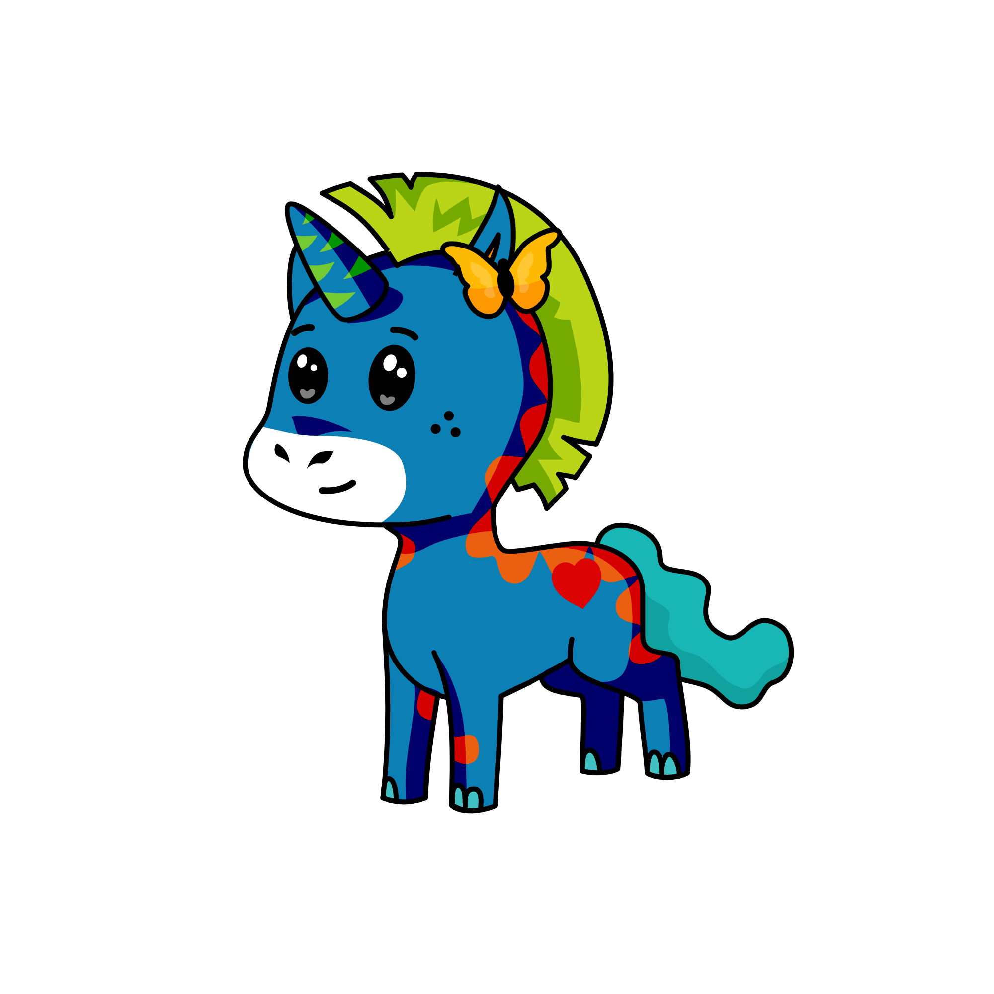 HOW TO GET WINGS, the unicorn