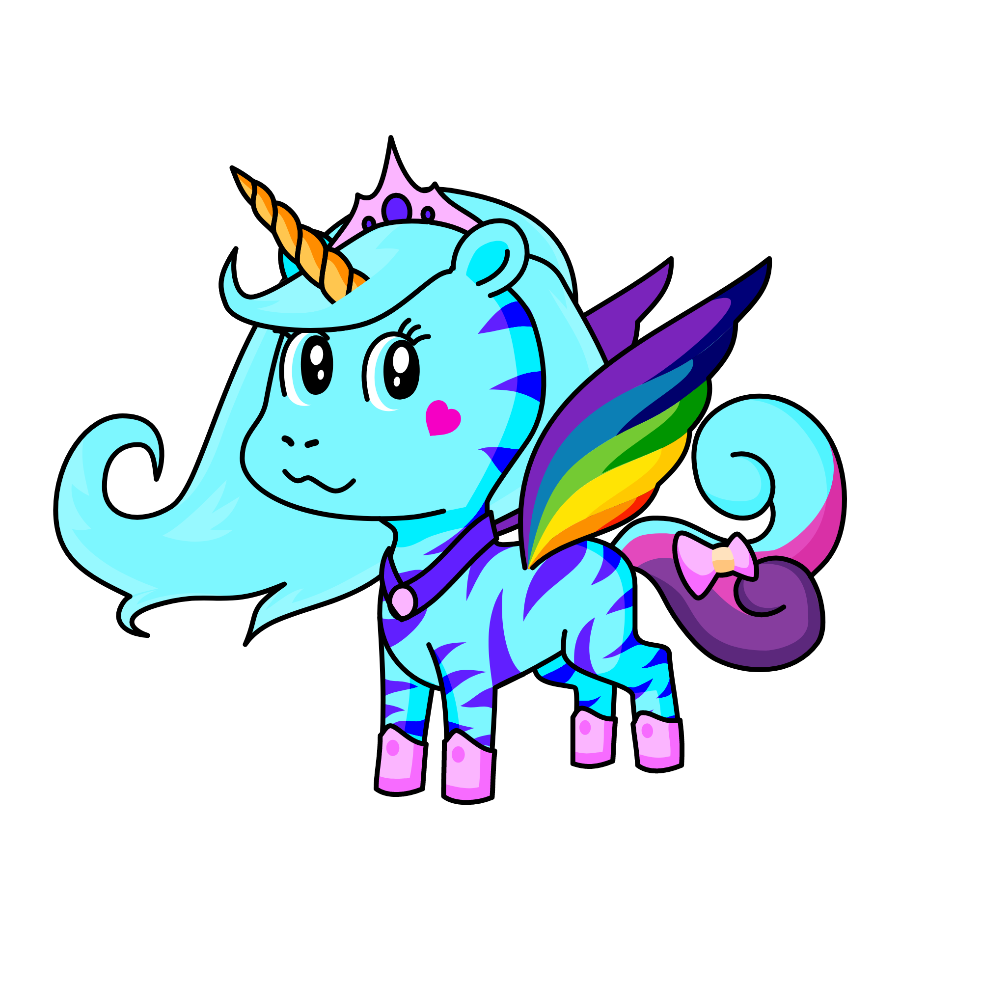 Analia, the unicorn