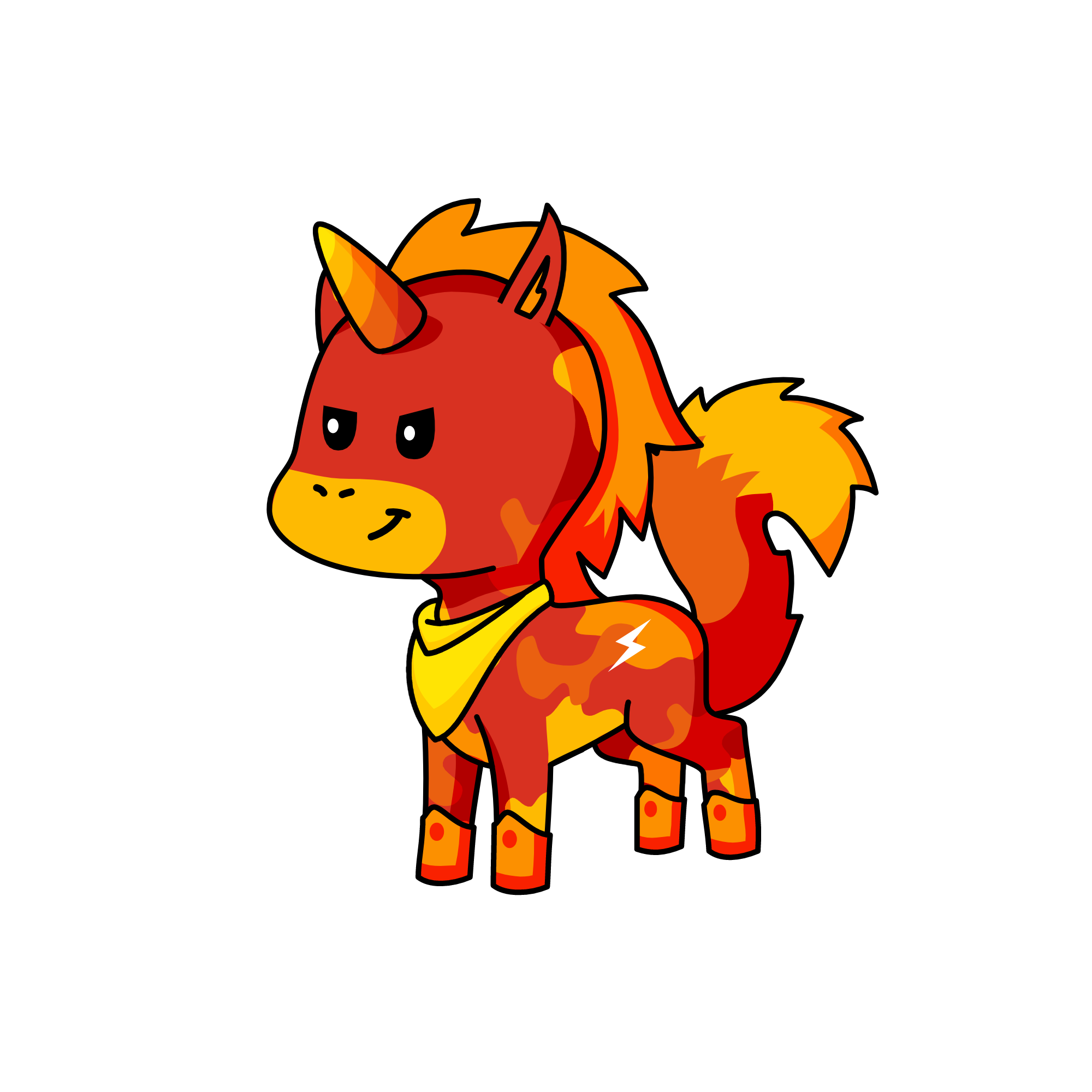 Blaze, the unicorn