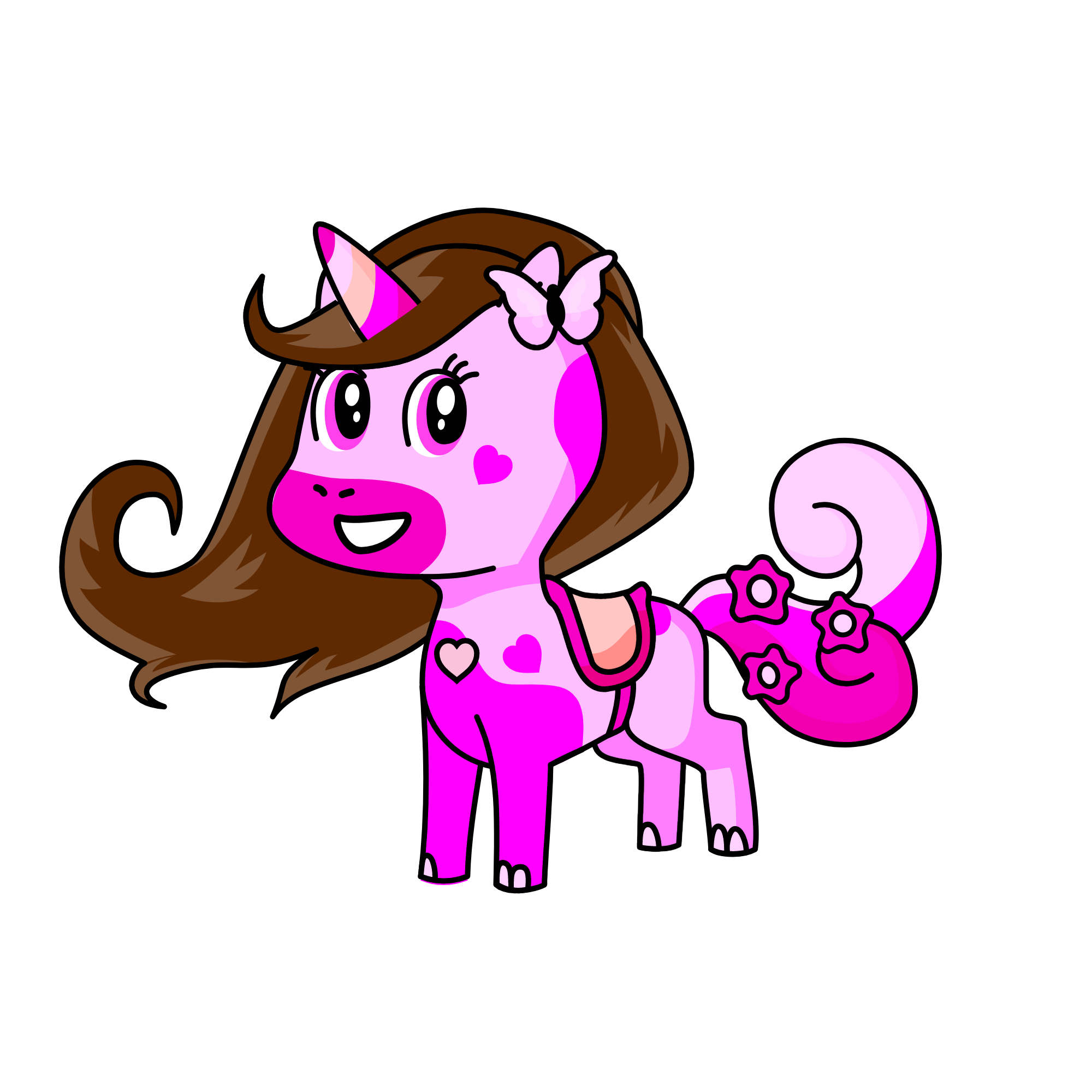 Rose, the unicorn