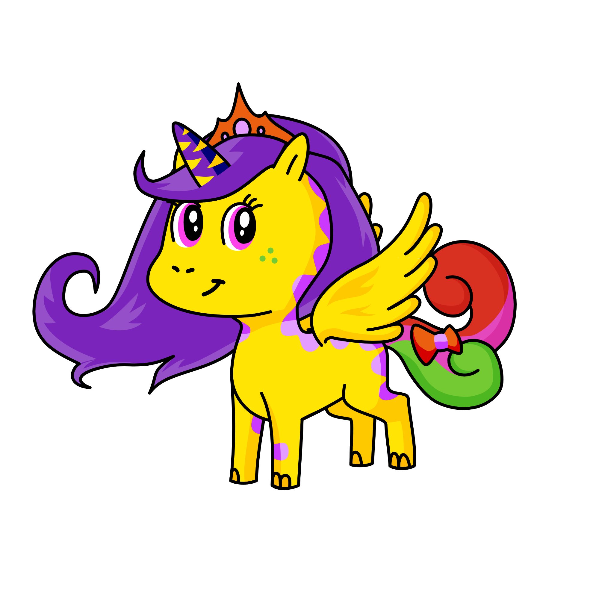 Princess Minn, the unicorn