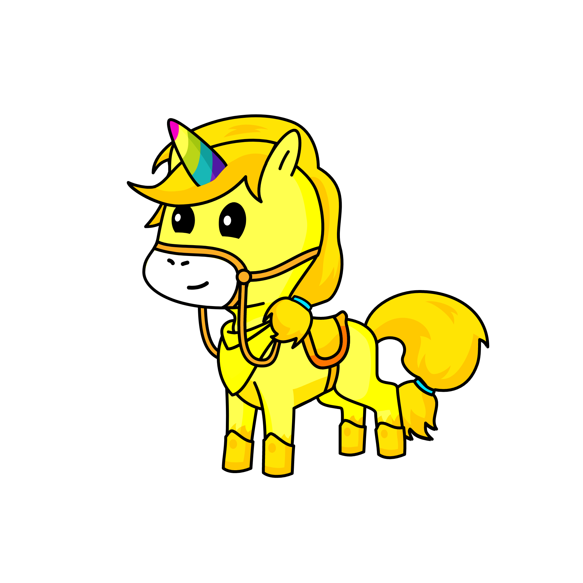 Sandy, the unicorn