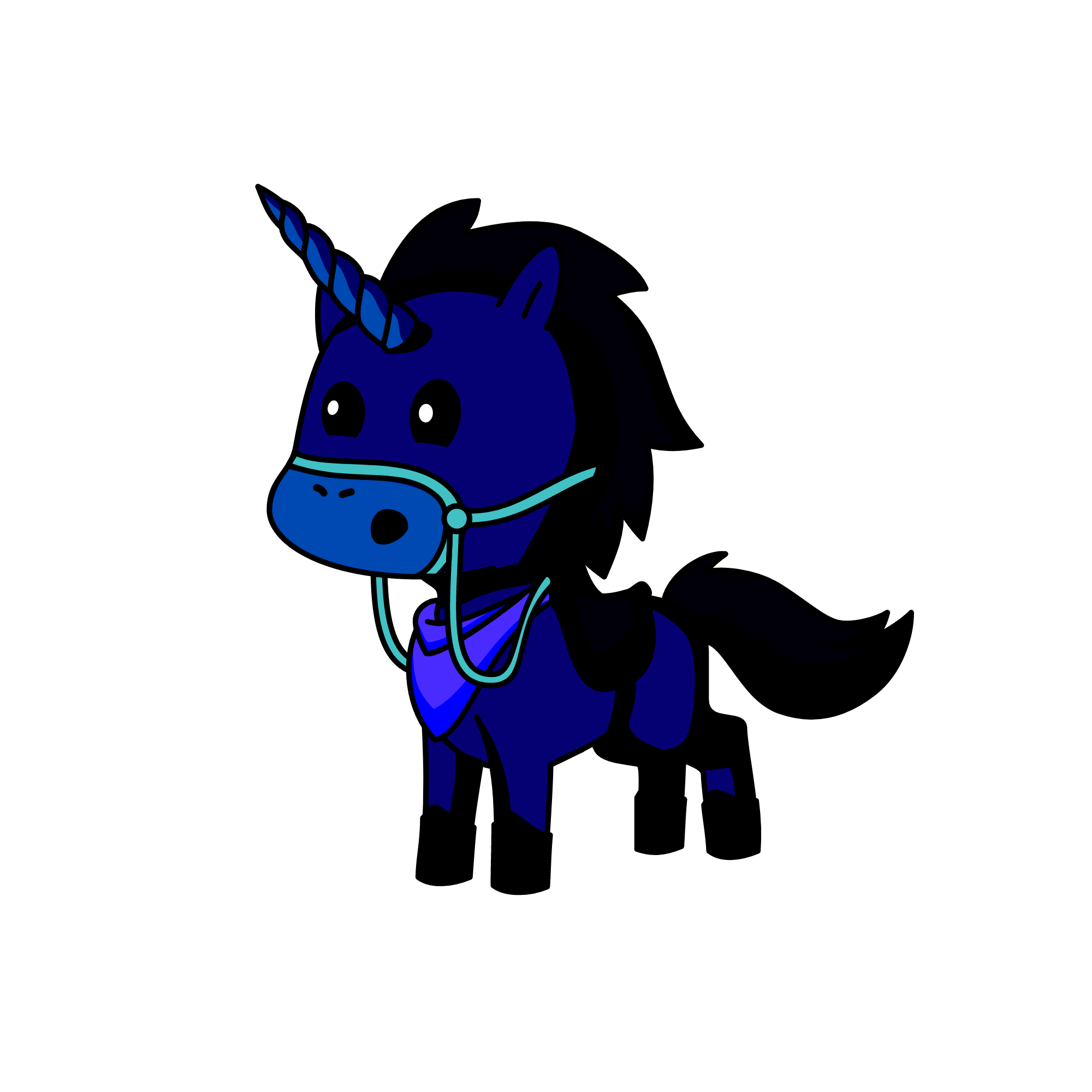 Nightshade, the unicorn