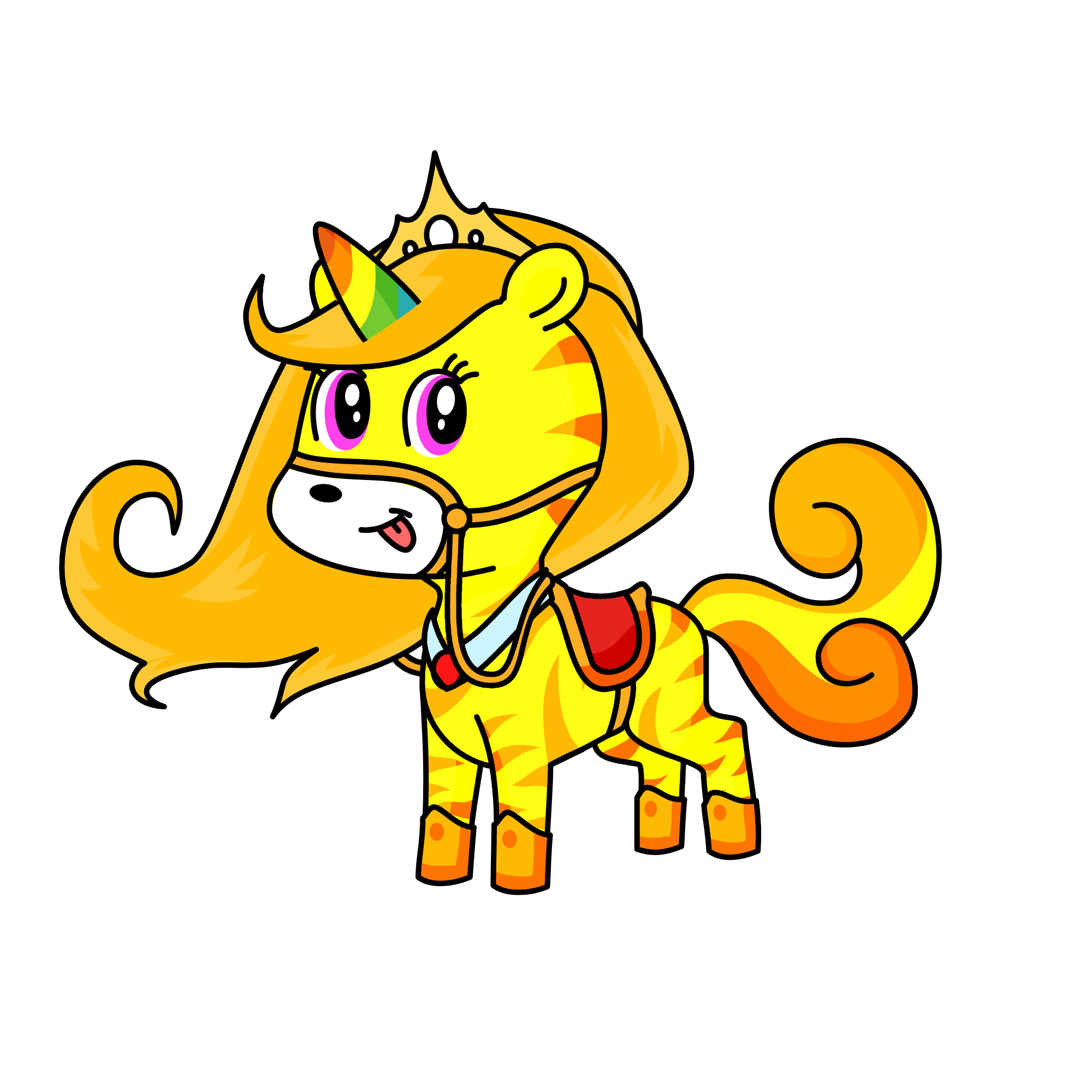 aim, the unicorn