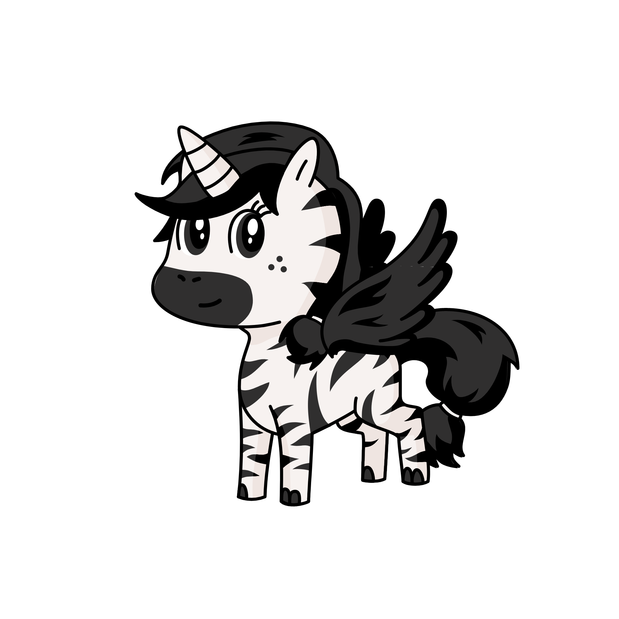 Zebracorn, the unicorn