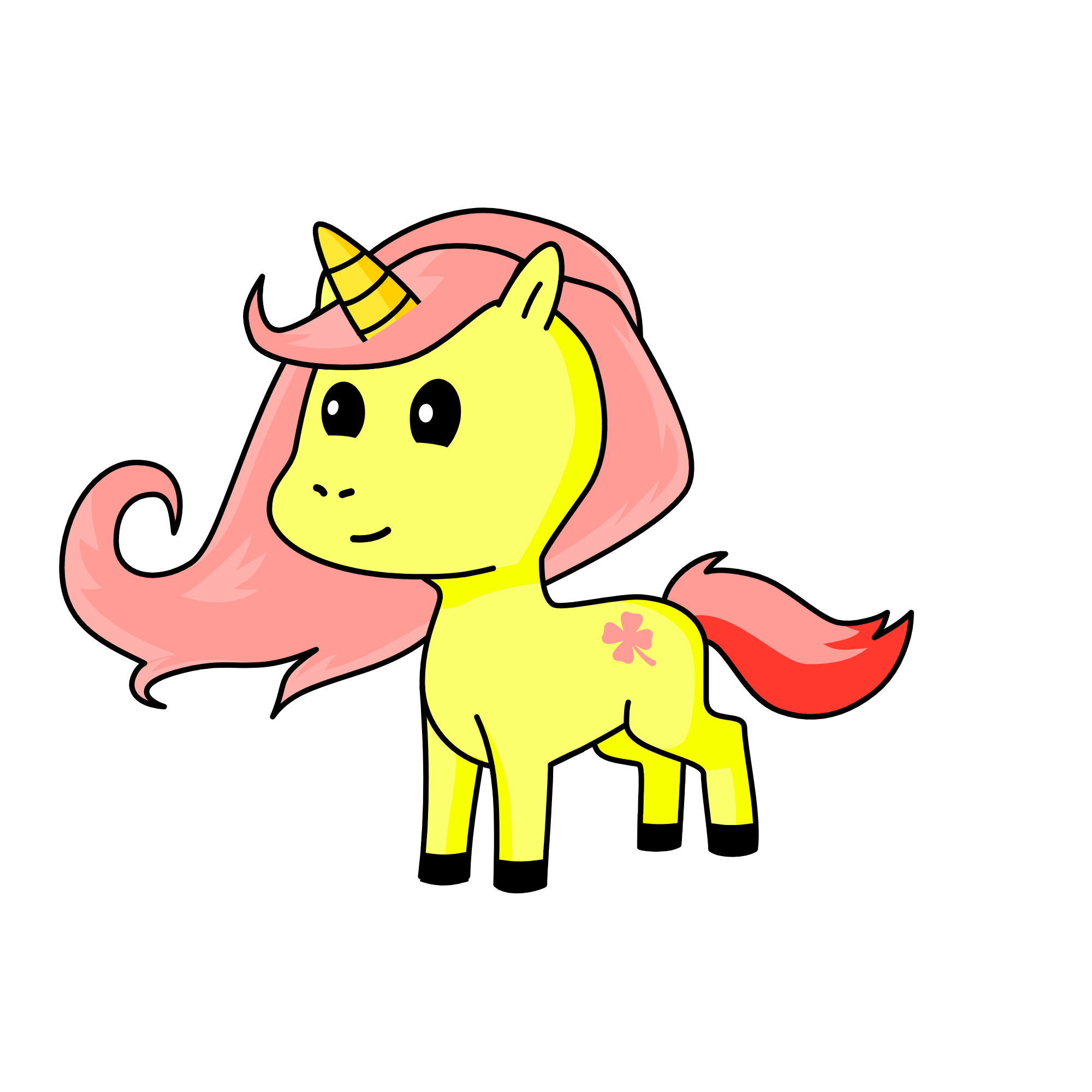 fluttershy, the unicorn