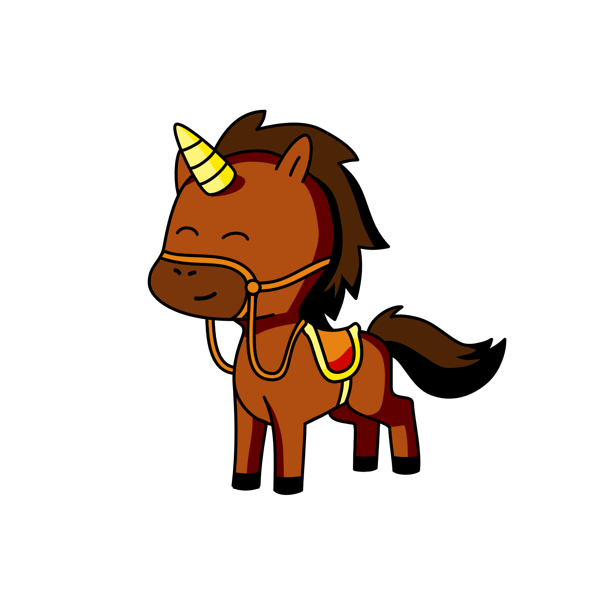 "Horse", the unicorn
