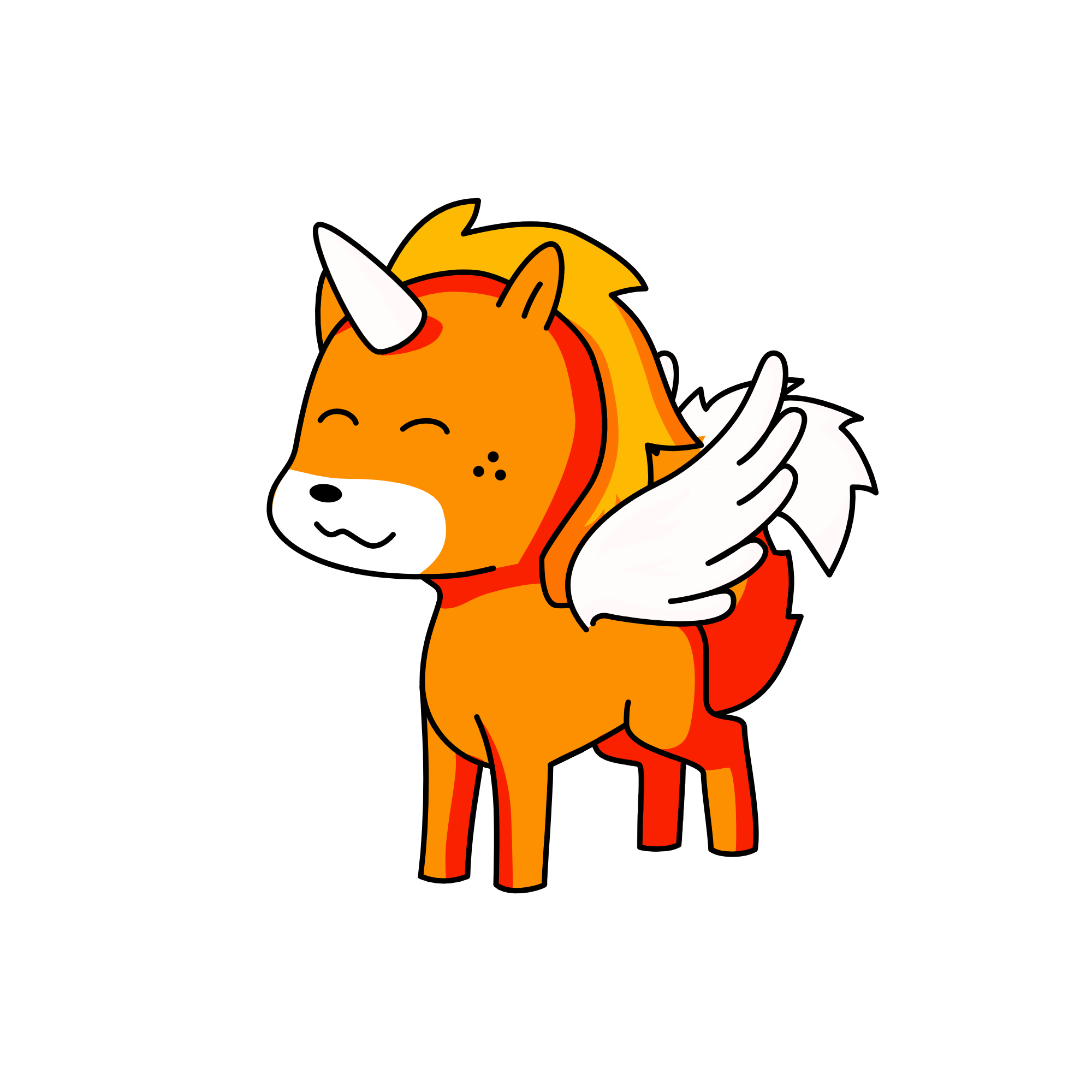 Fox, the unicorn