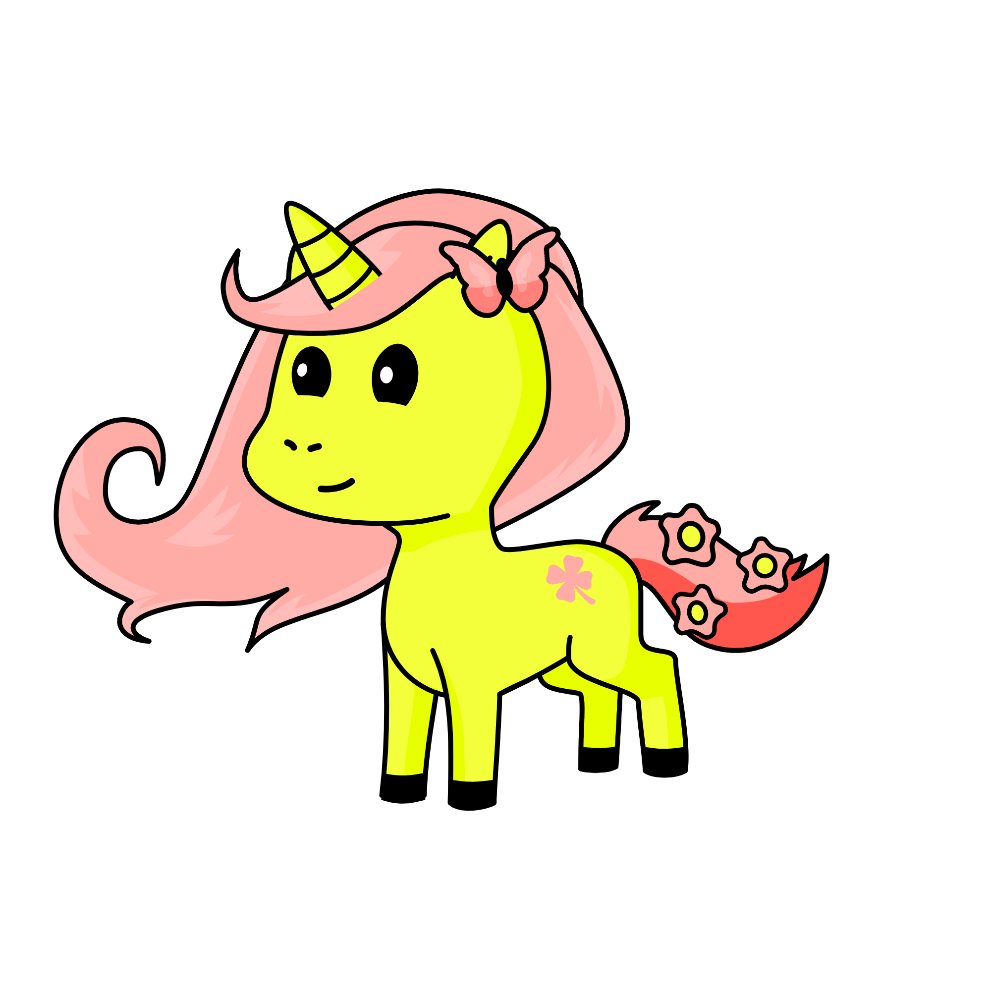 fluttershy, the unicorn