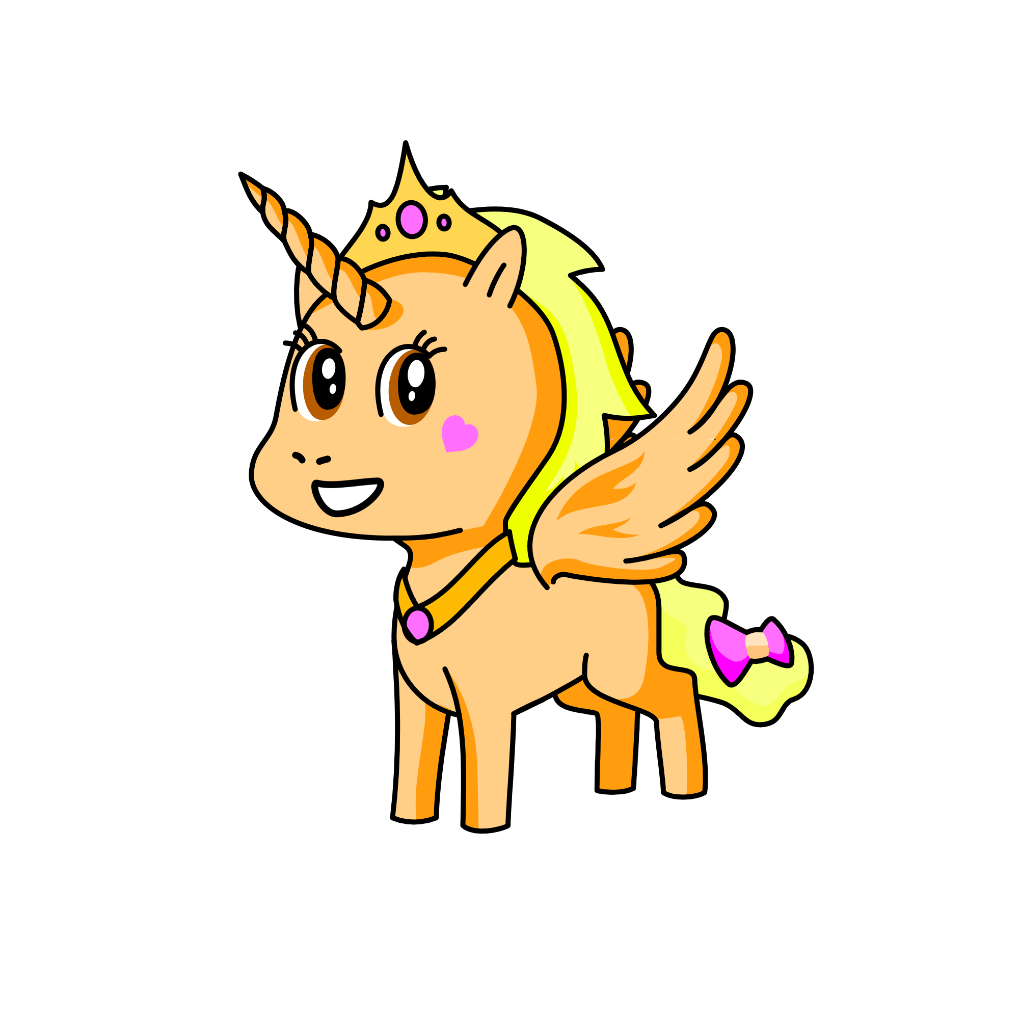 Princess Boy, the unicorn