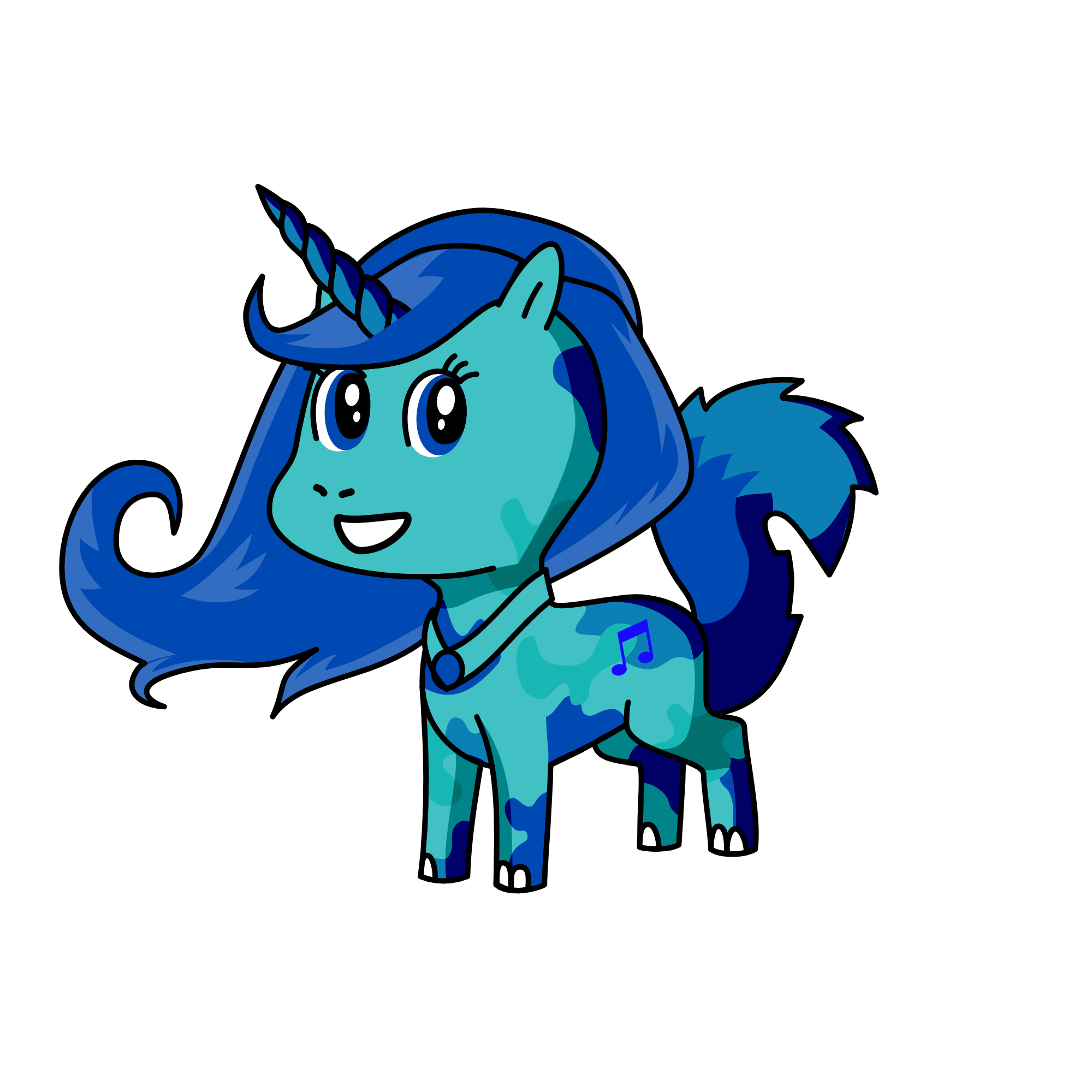 Twilight, the unicorn