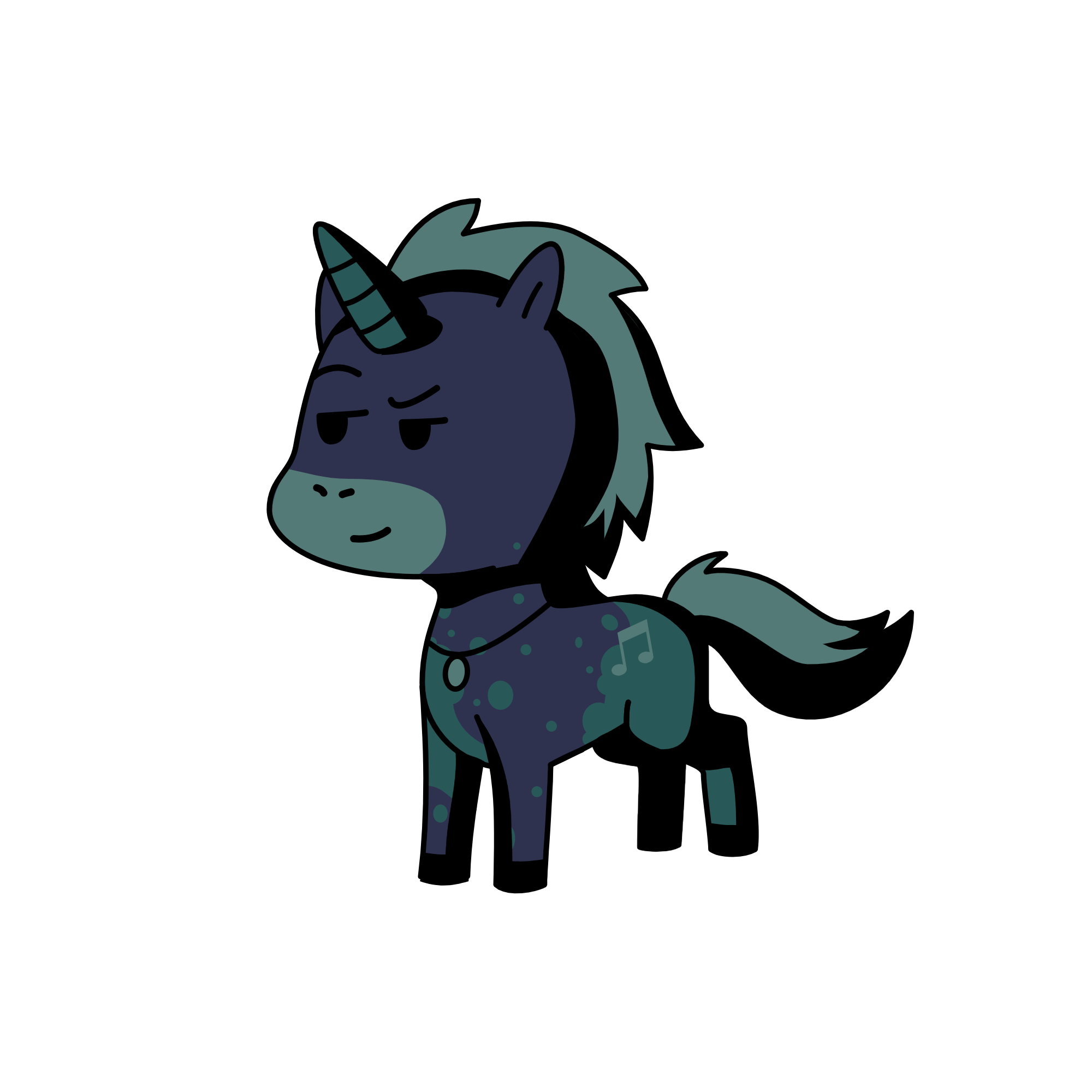 midnight, the unicorn