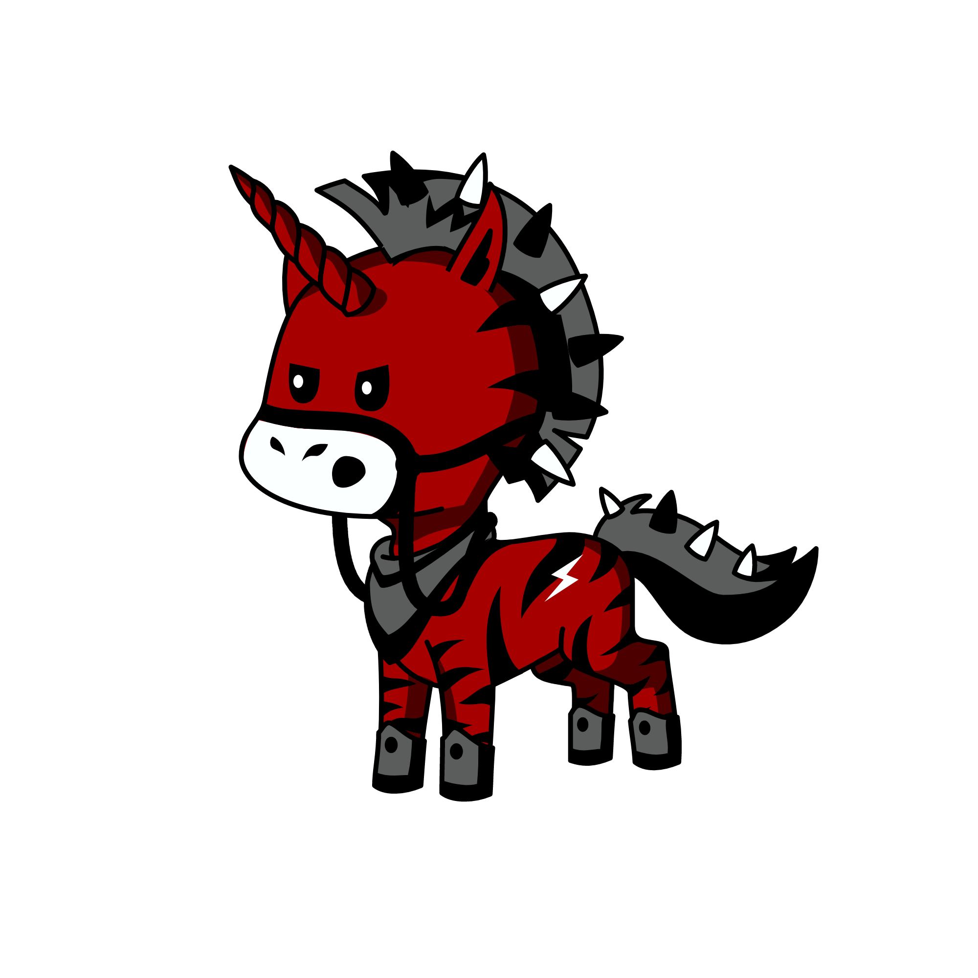 Fire, the unicorn