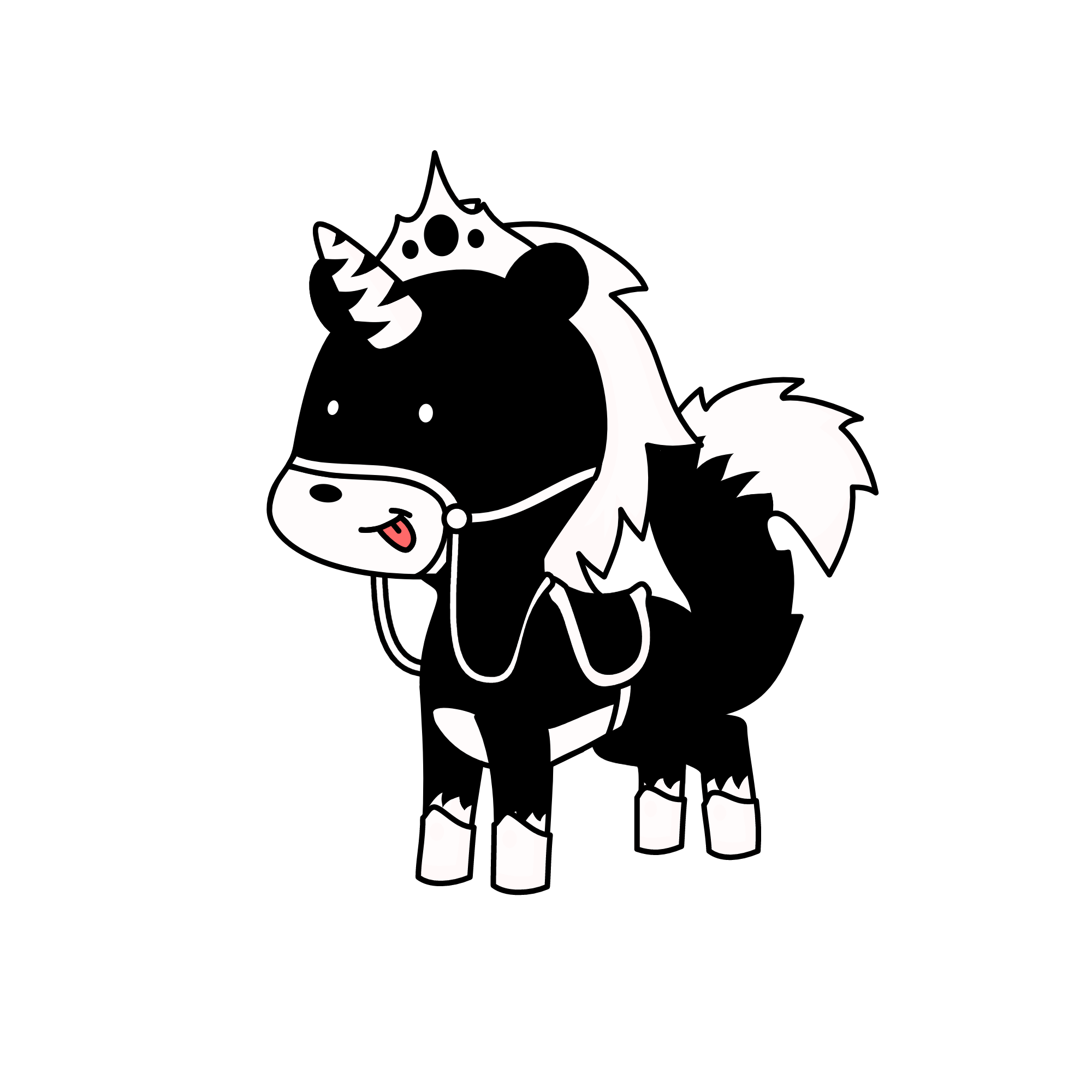 Moonlight, the unicorn