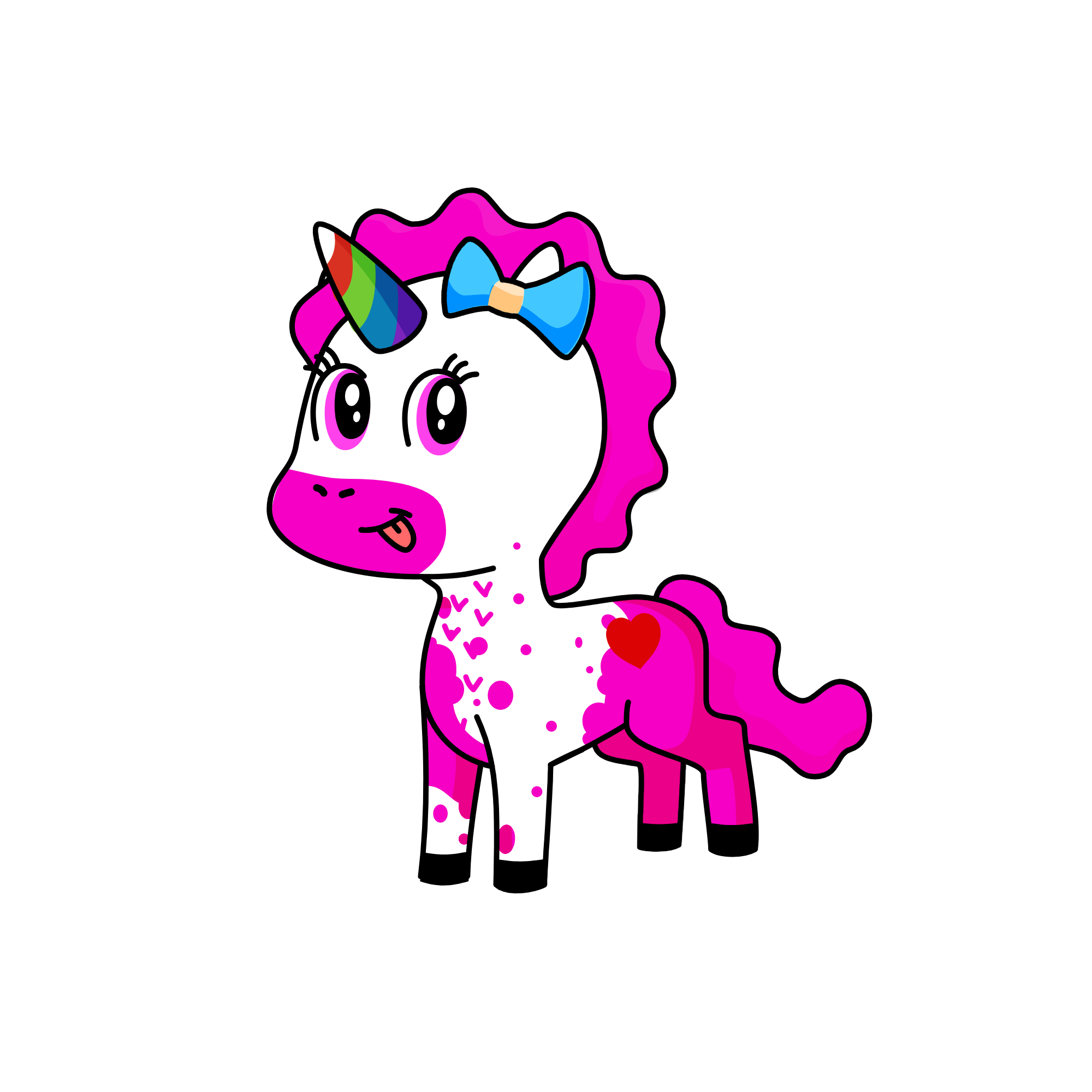 pinkie pie , the unicorn