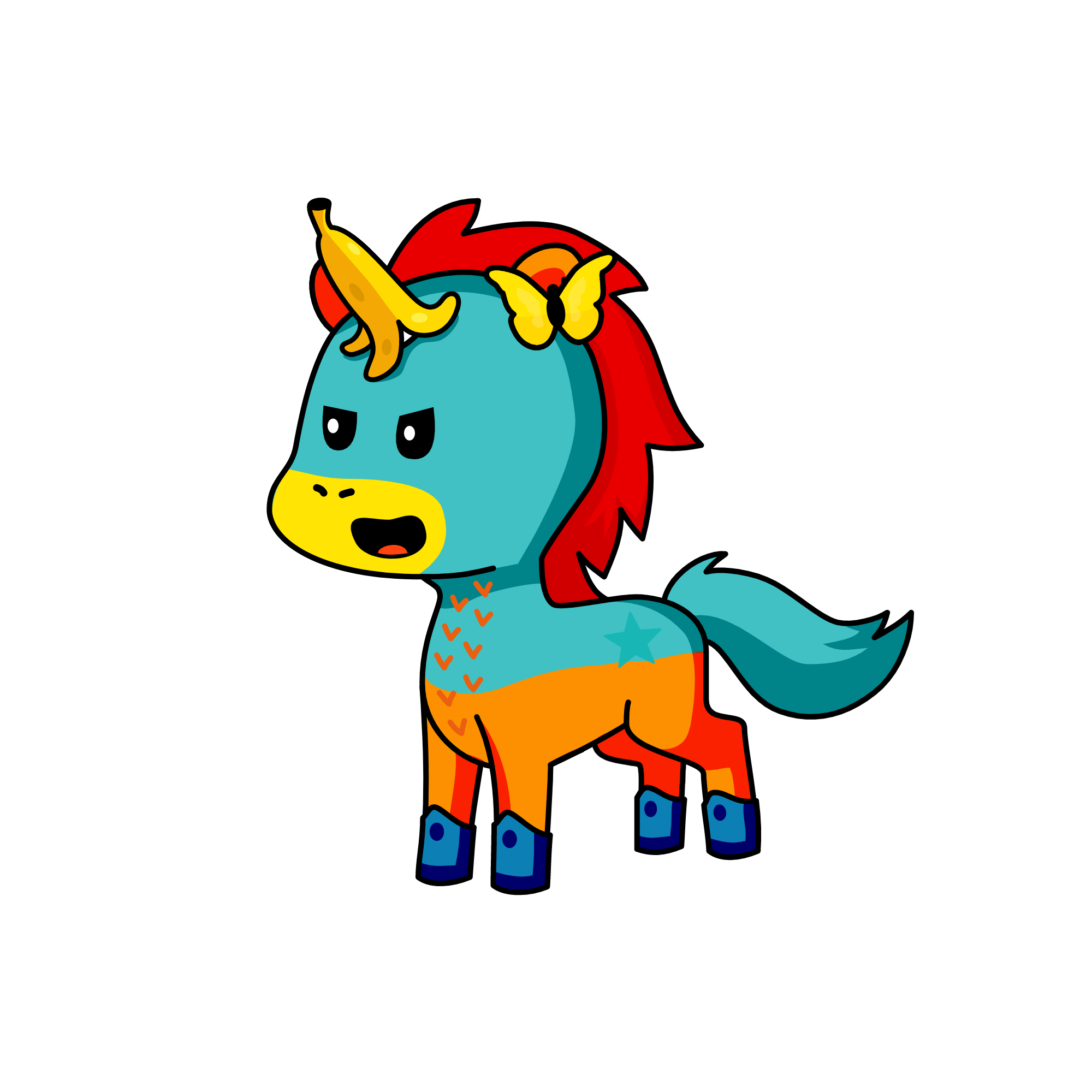hahhaahahah, the unicorn