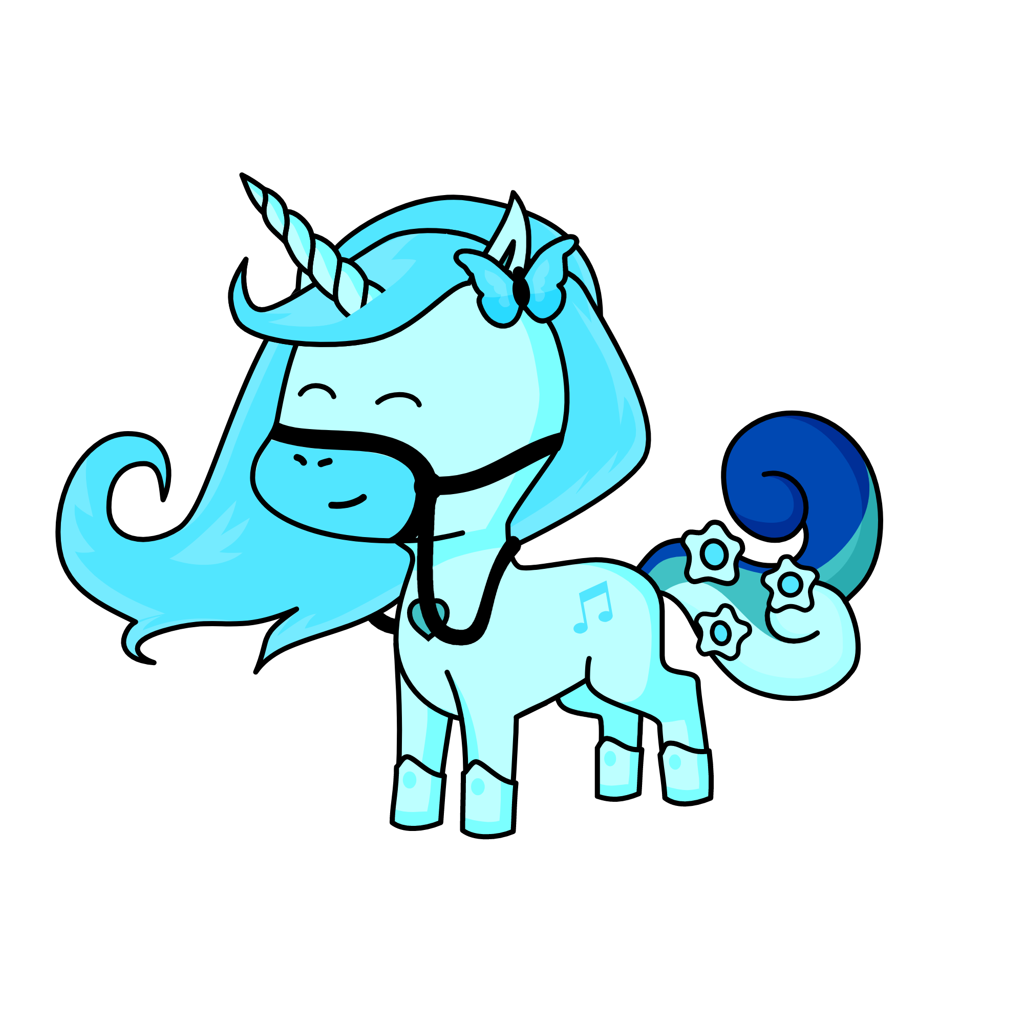 Ice, the unicorn