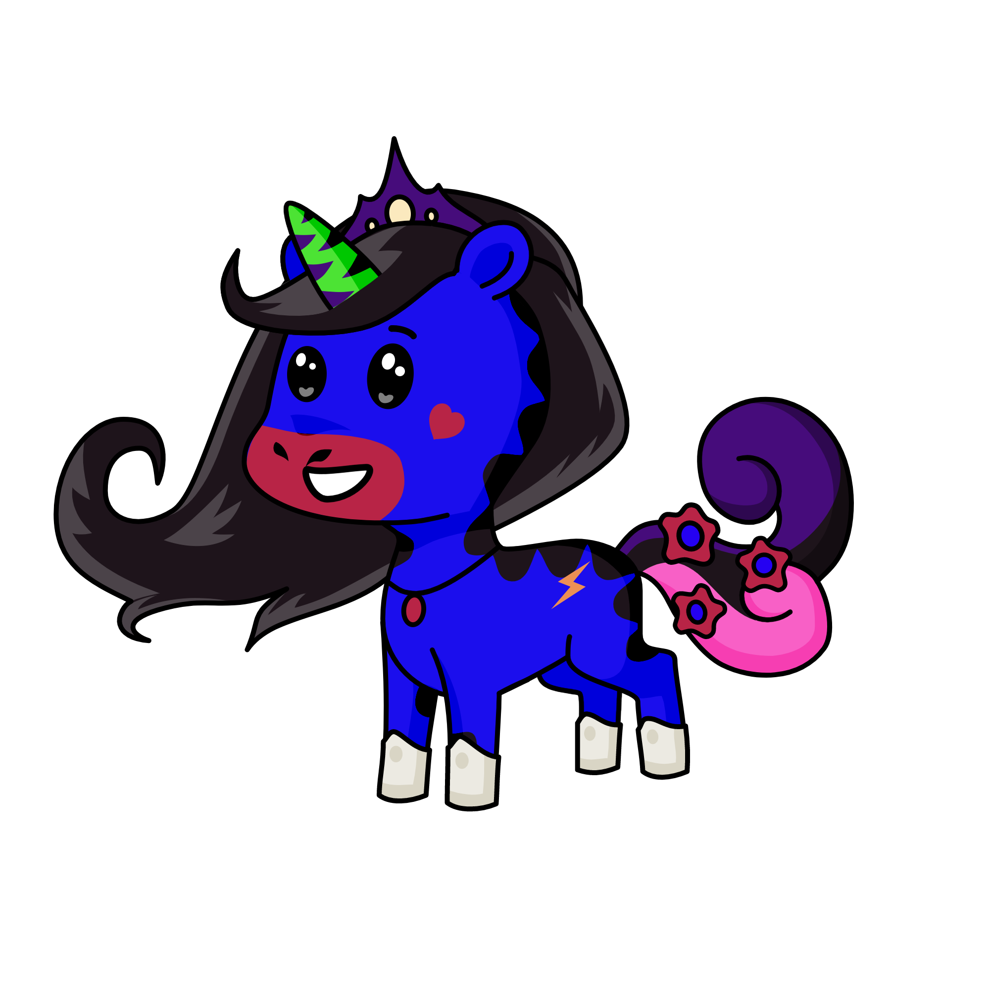emily, the unicorn