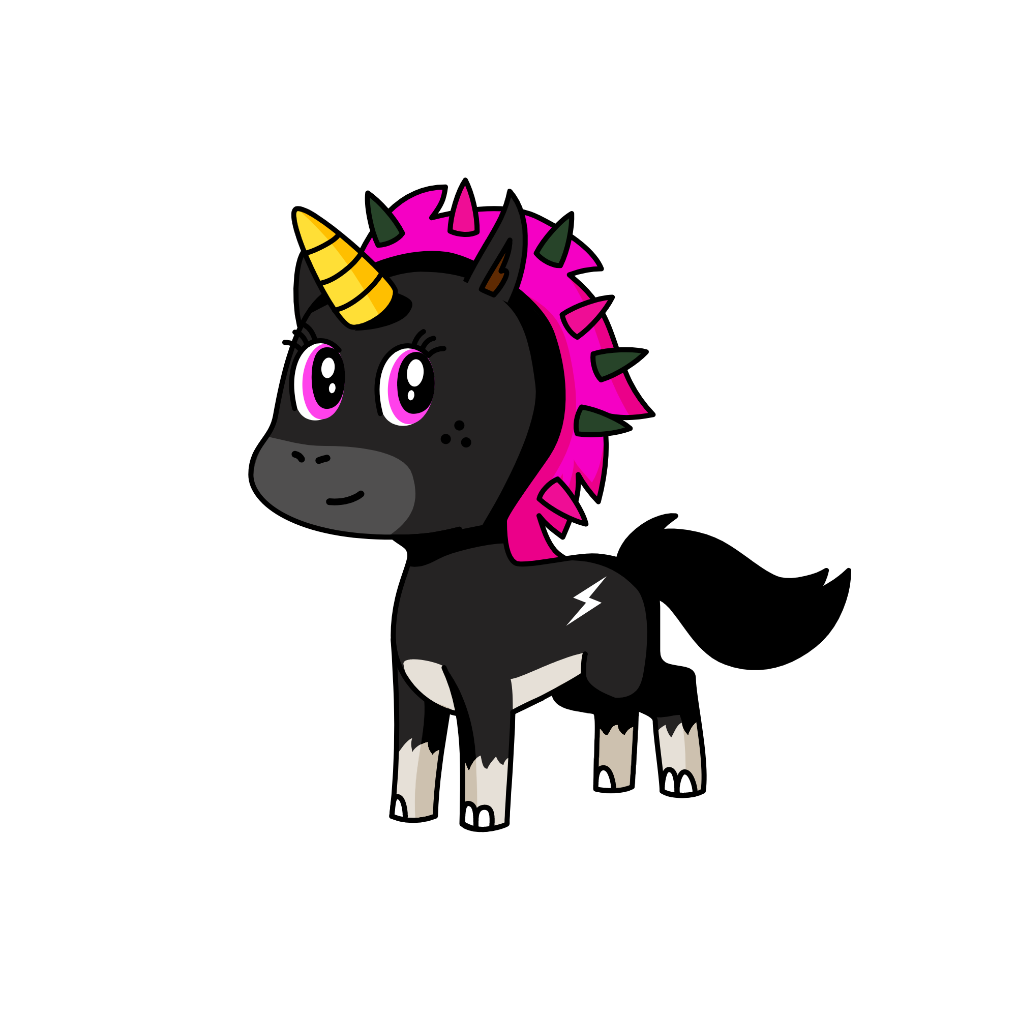 lighting speed, the unicorn