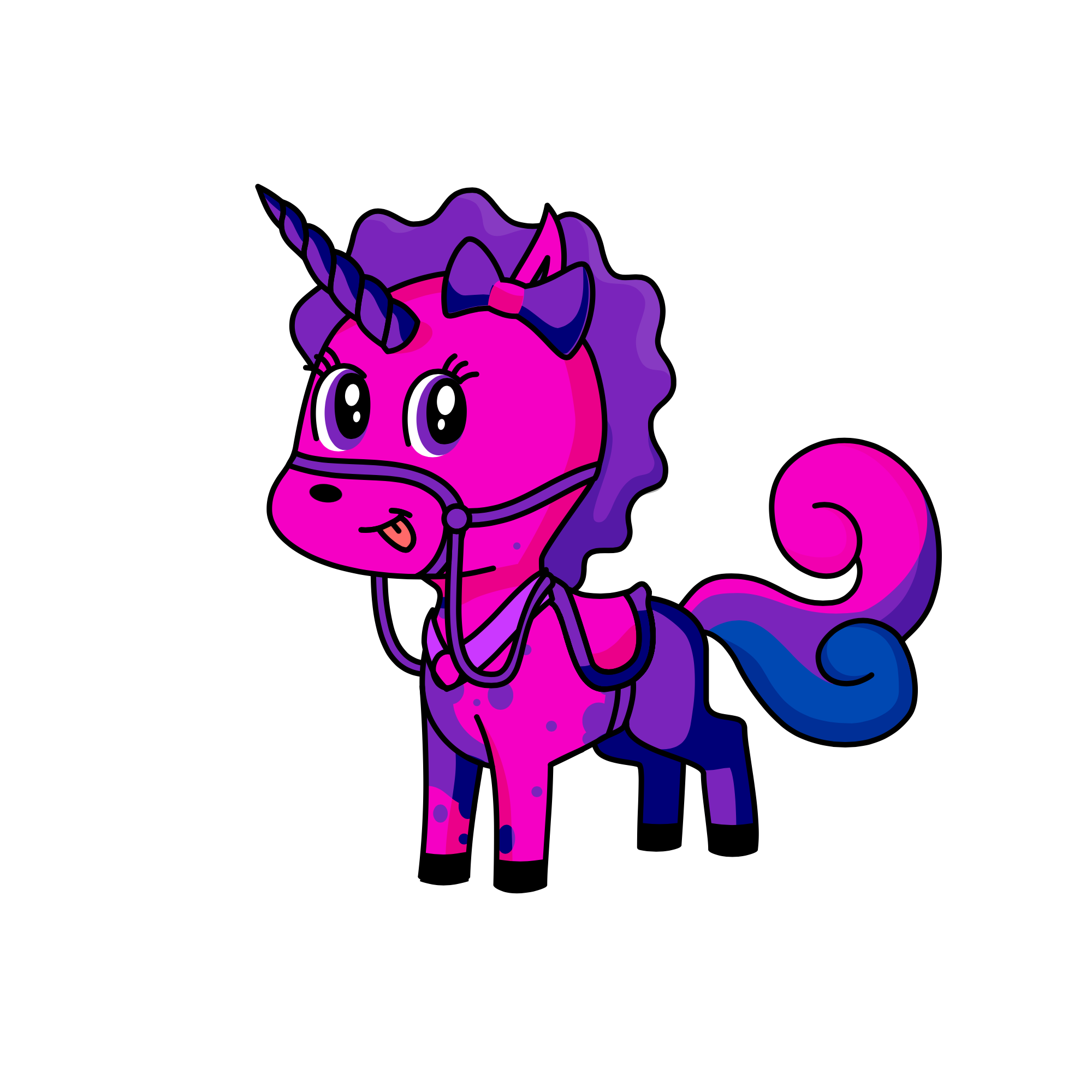 Pinky , the unicorn