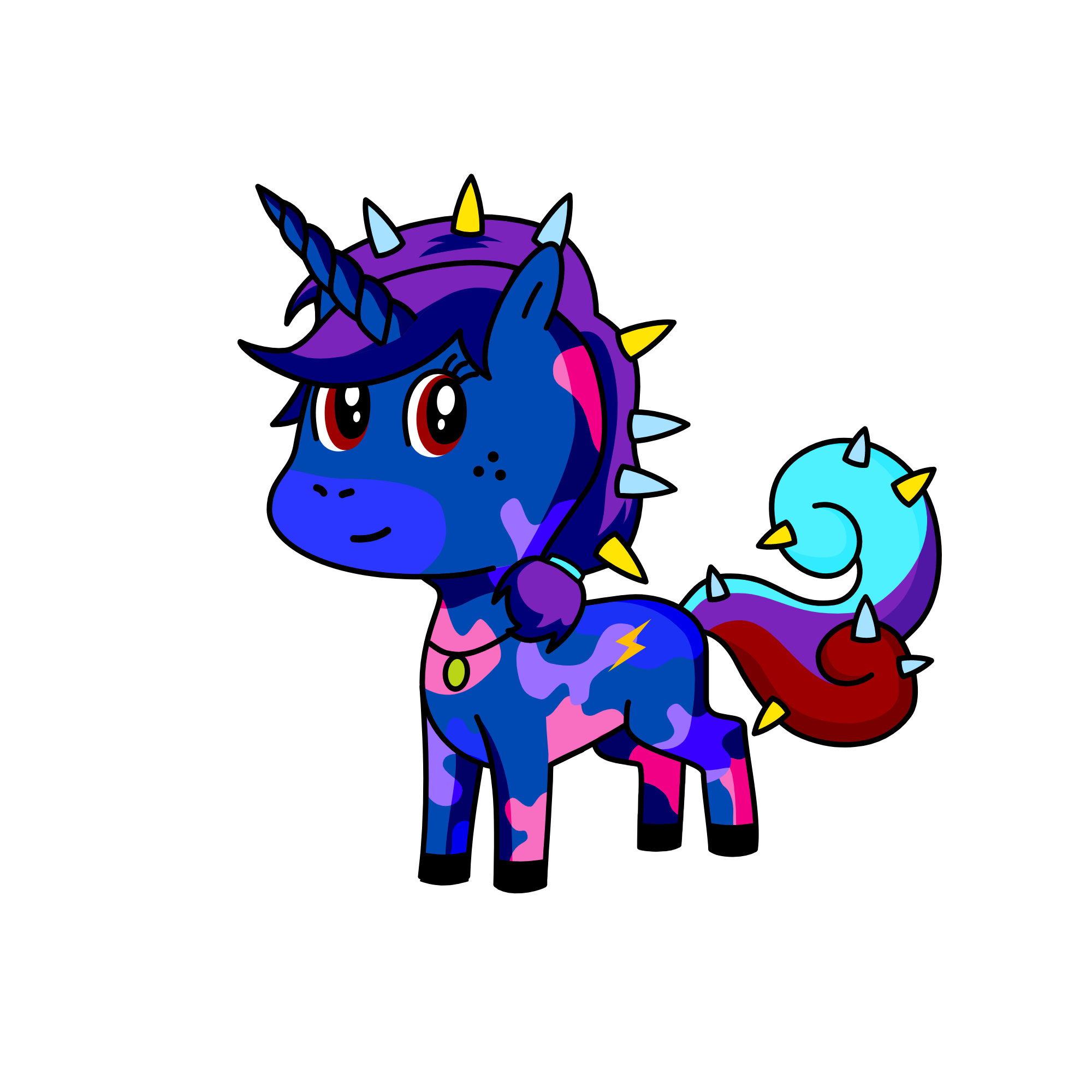 Midnight, the unicorn