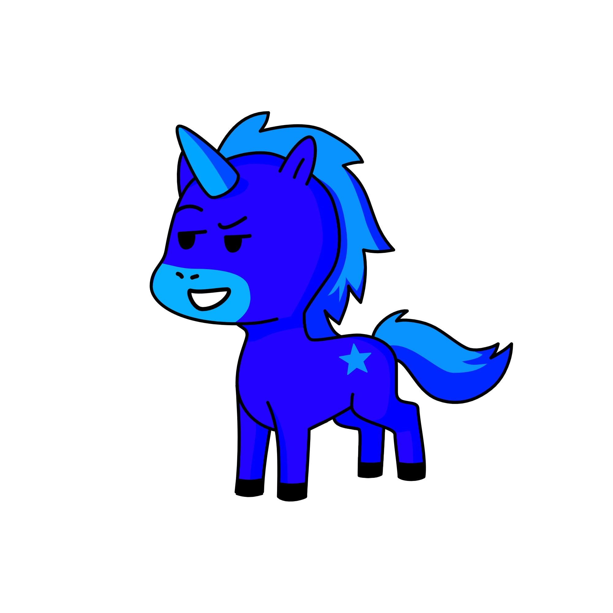 ponei da noite, the unicorn