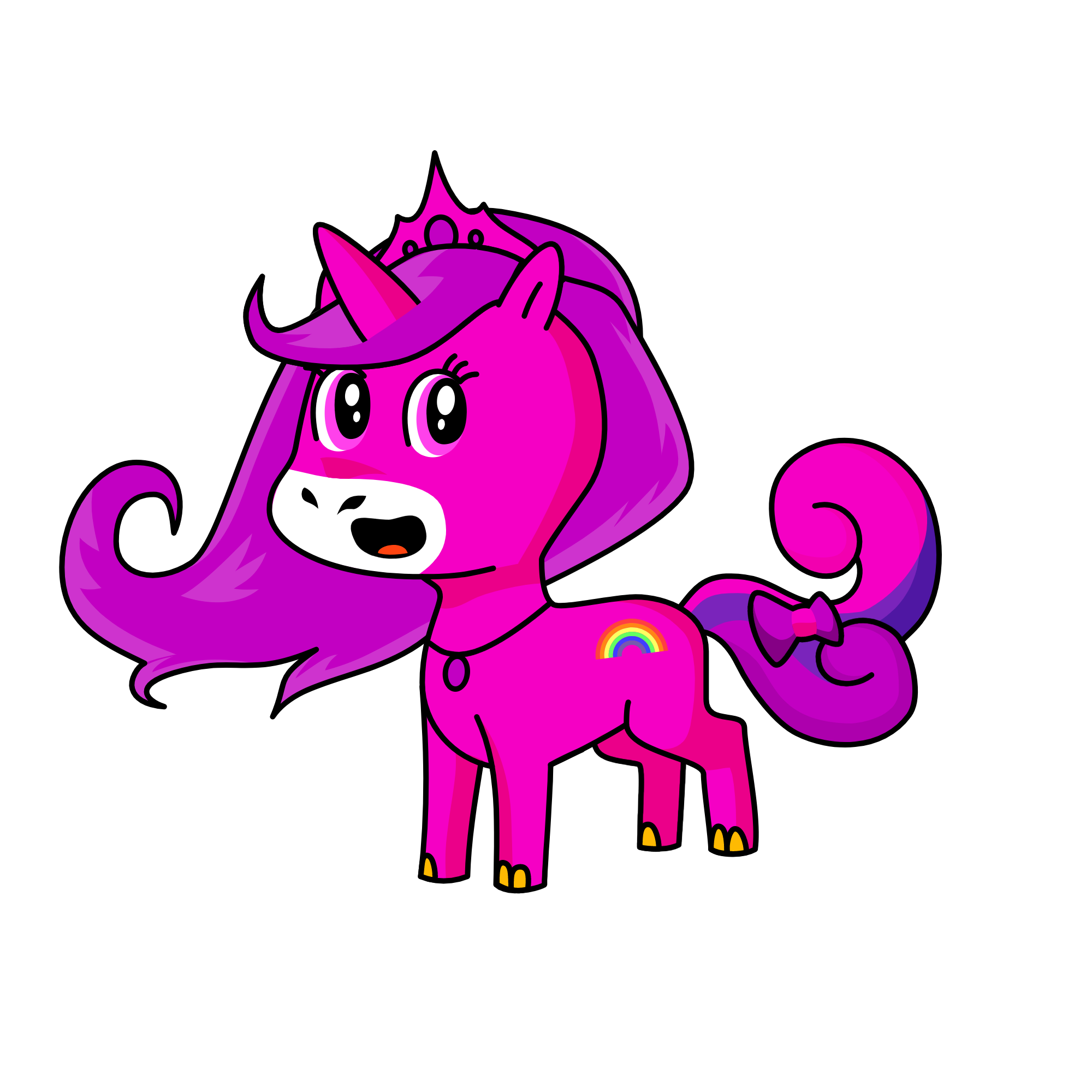Pinkie, the unicorn