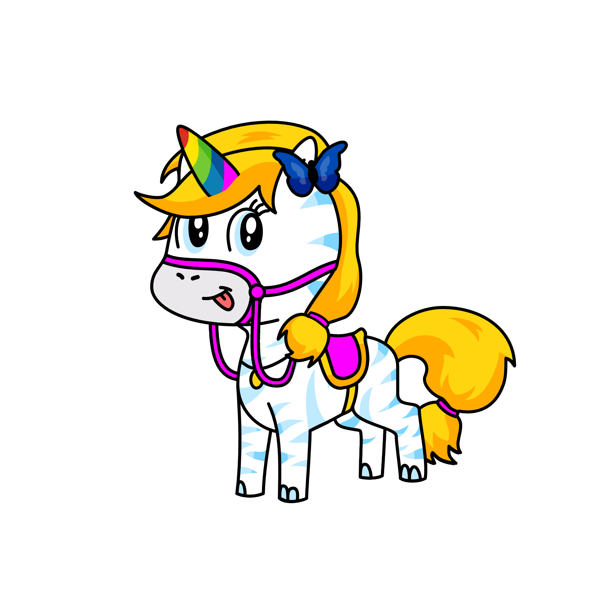 Nachie, the unicorn