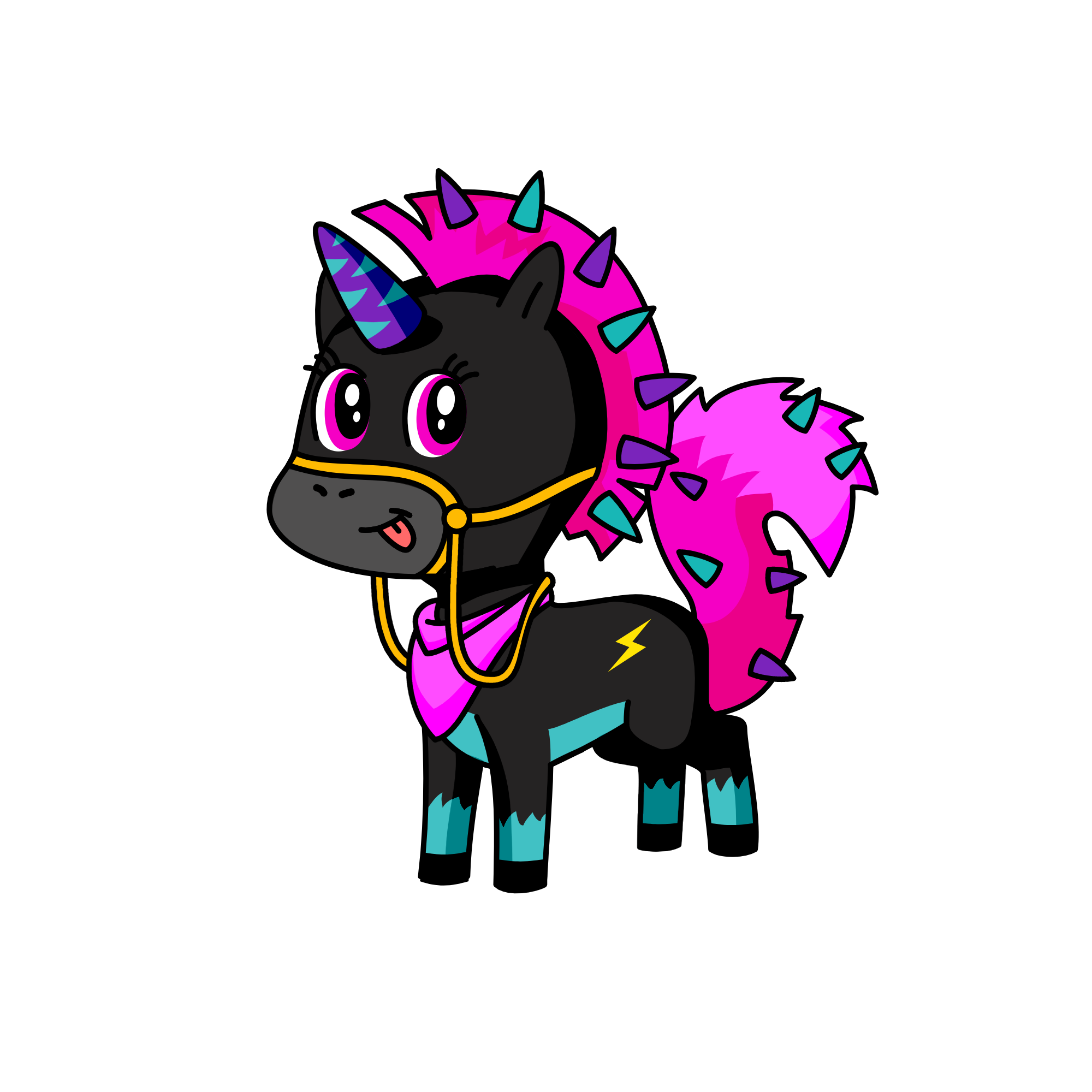 Midnight, the unicorn