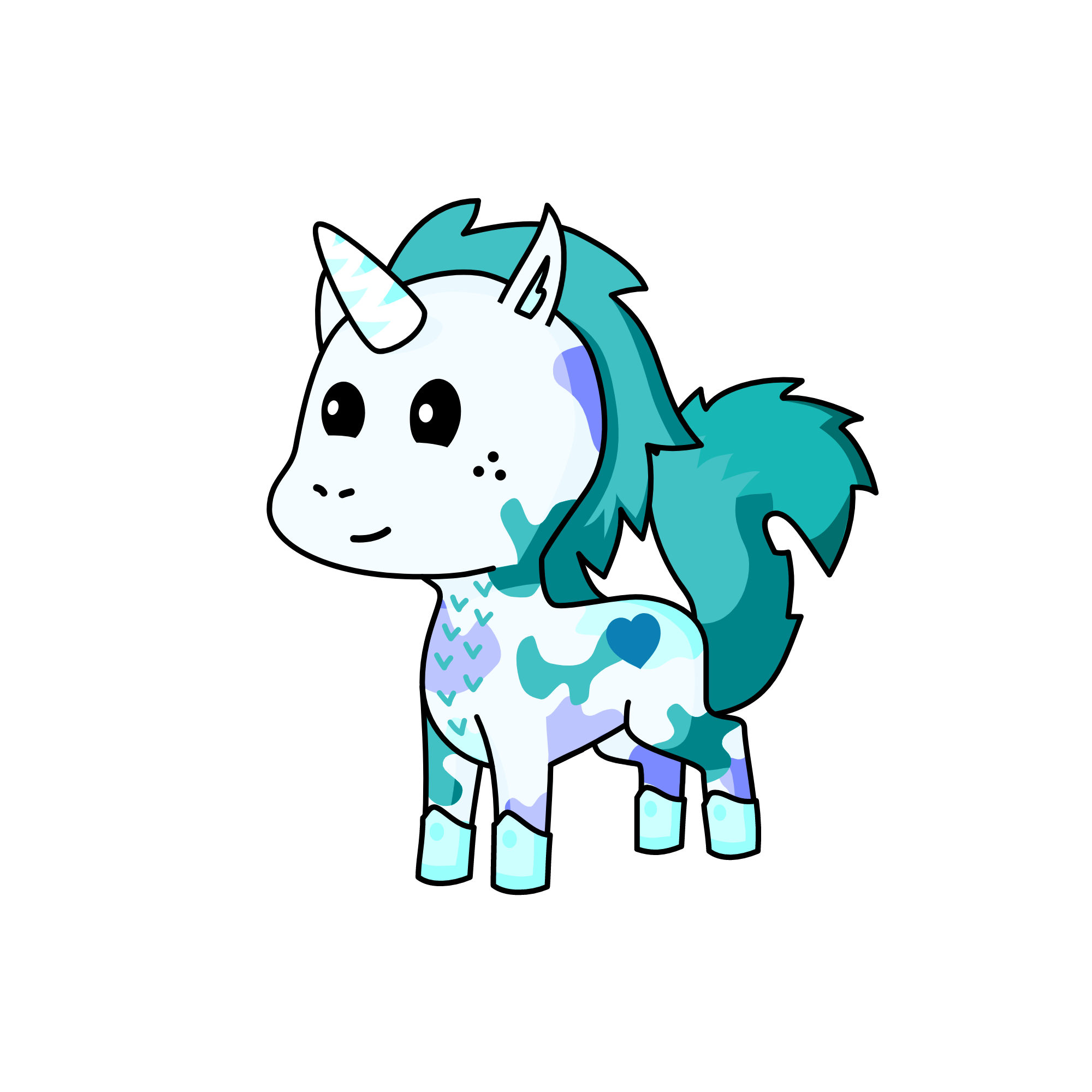 Snowy, the unicorn