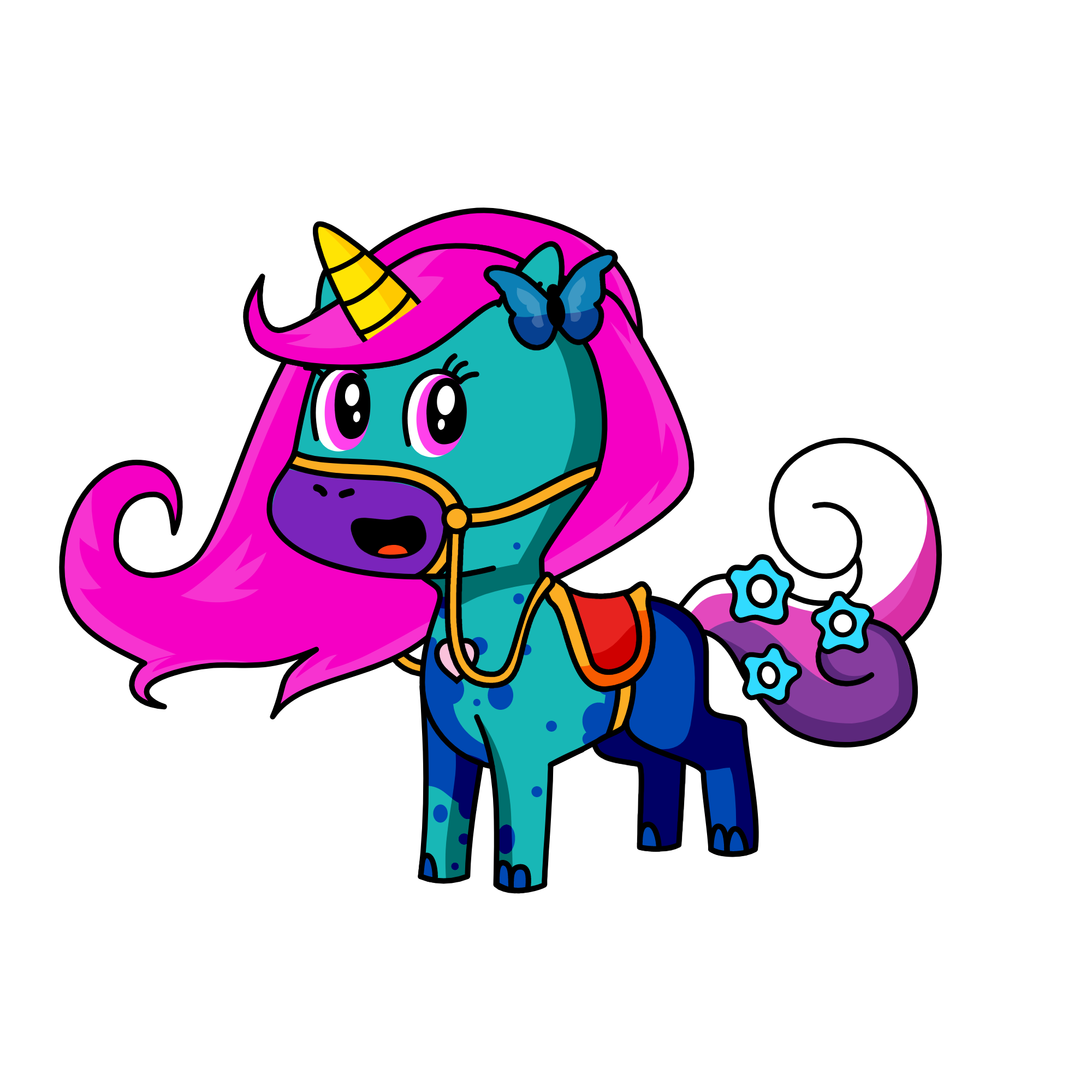 spring, the unicorn