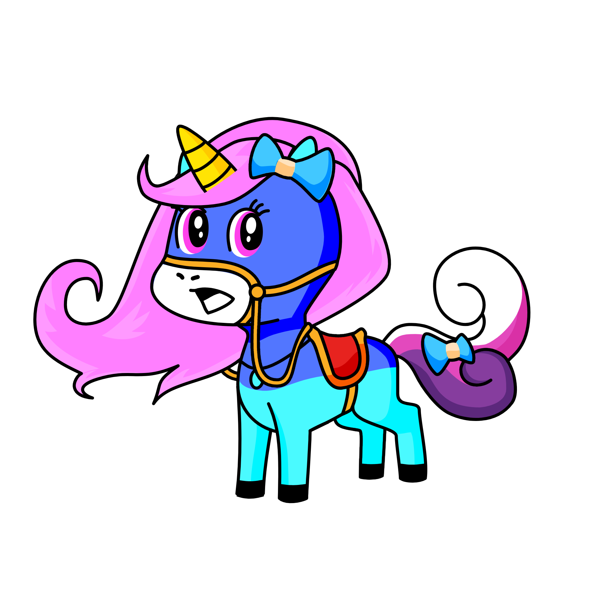 bow-bow, the unicorn