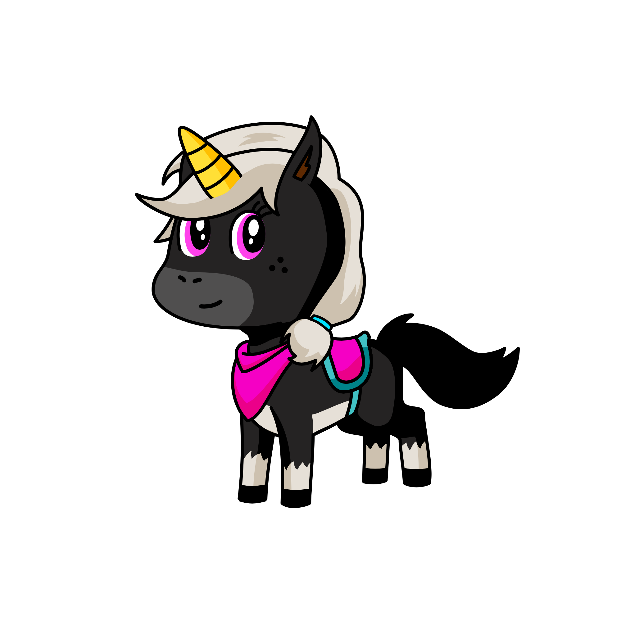 Night, the unicorn