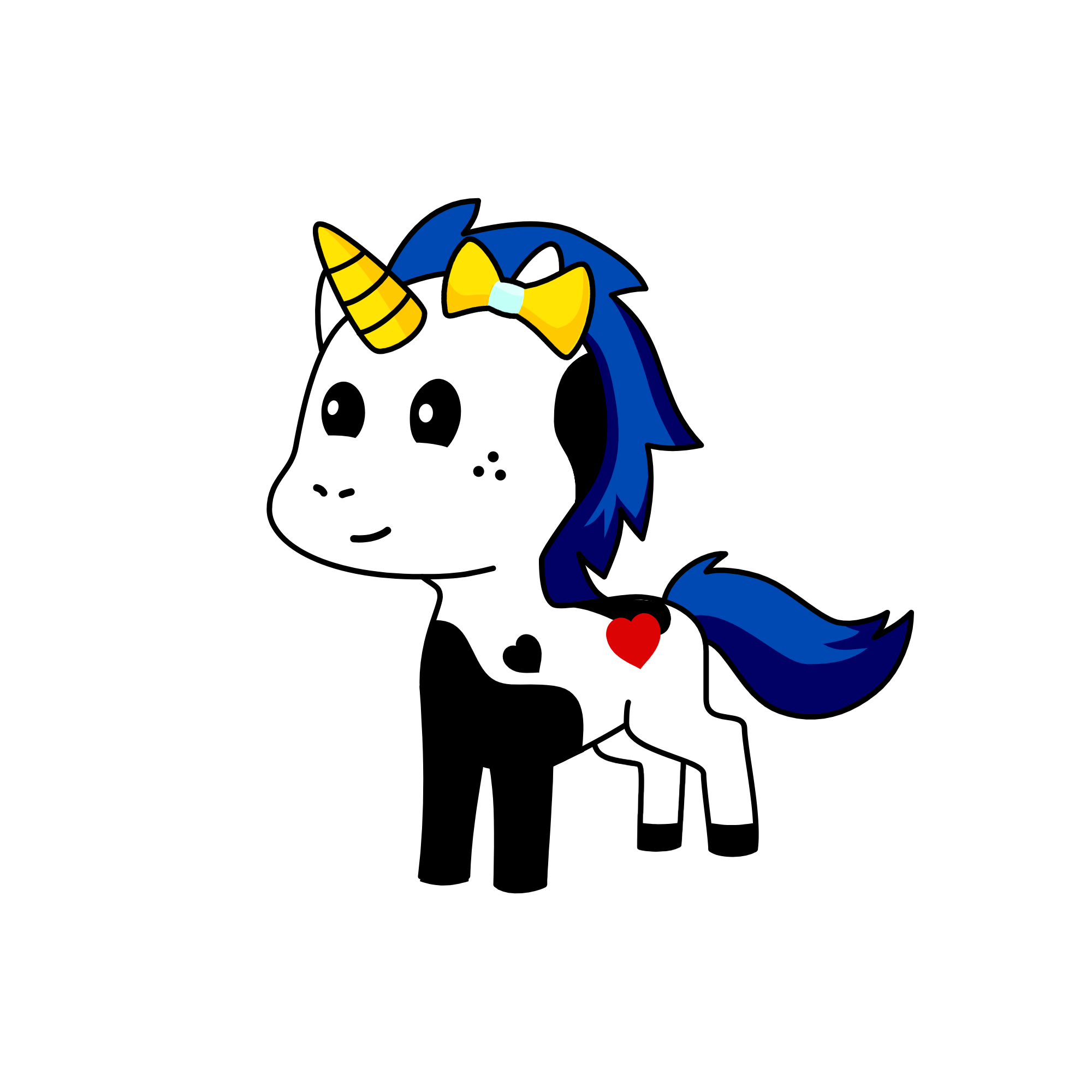 Rebel, the unicorn