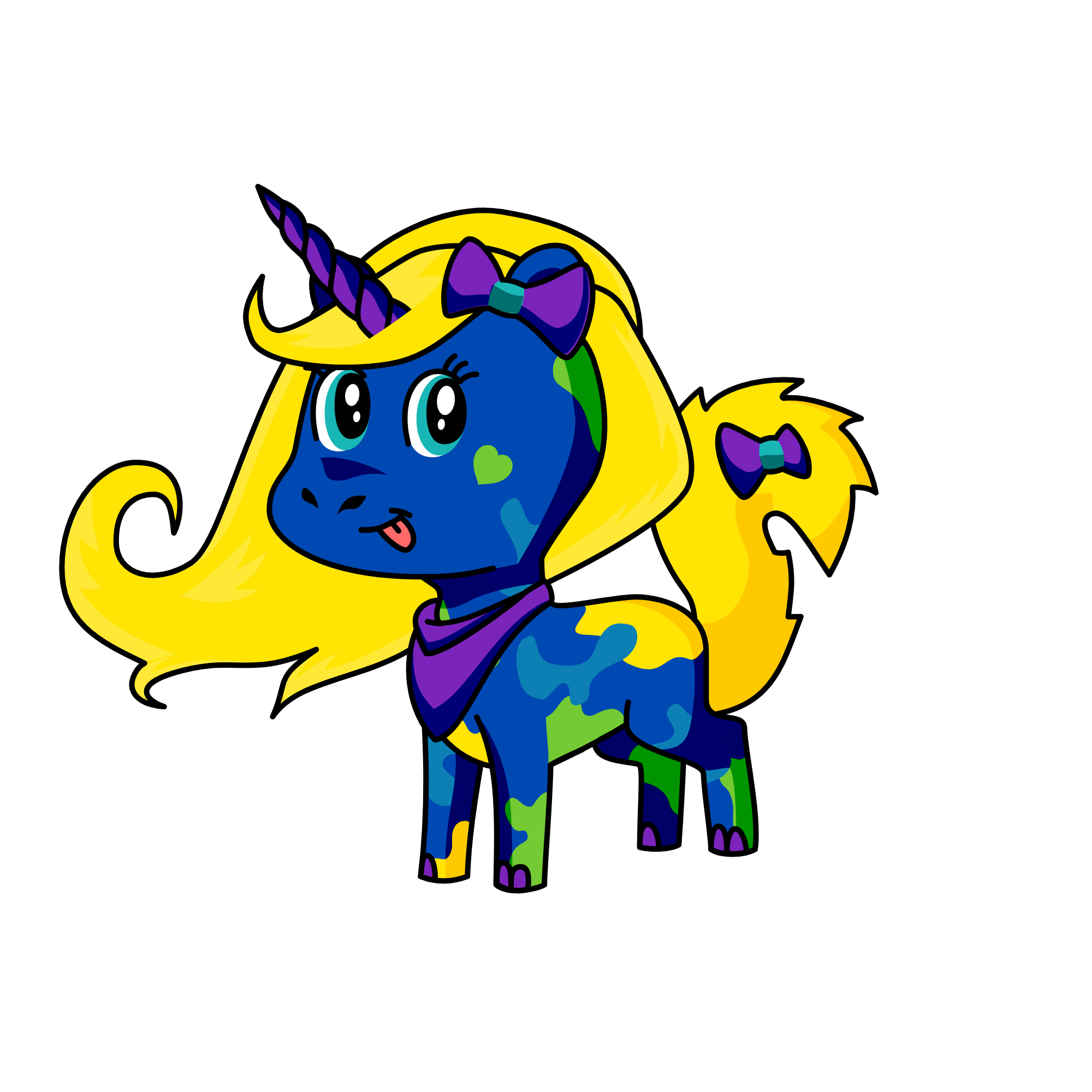 Army Girl, the unicorn