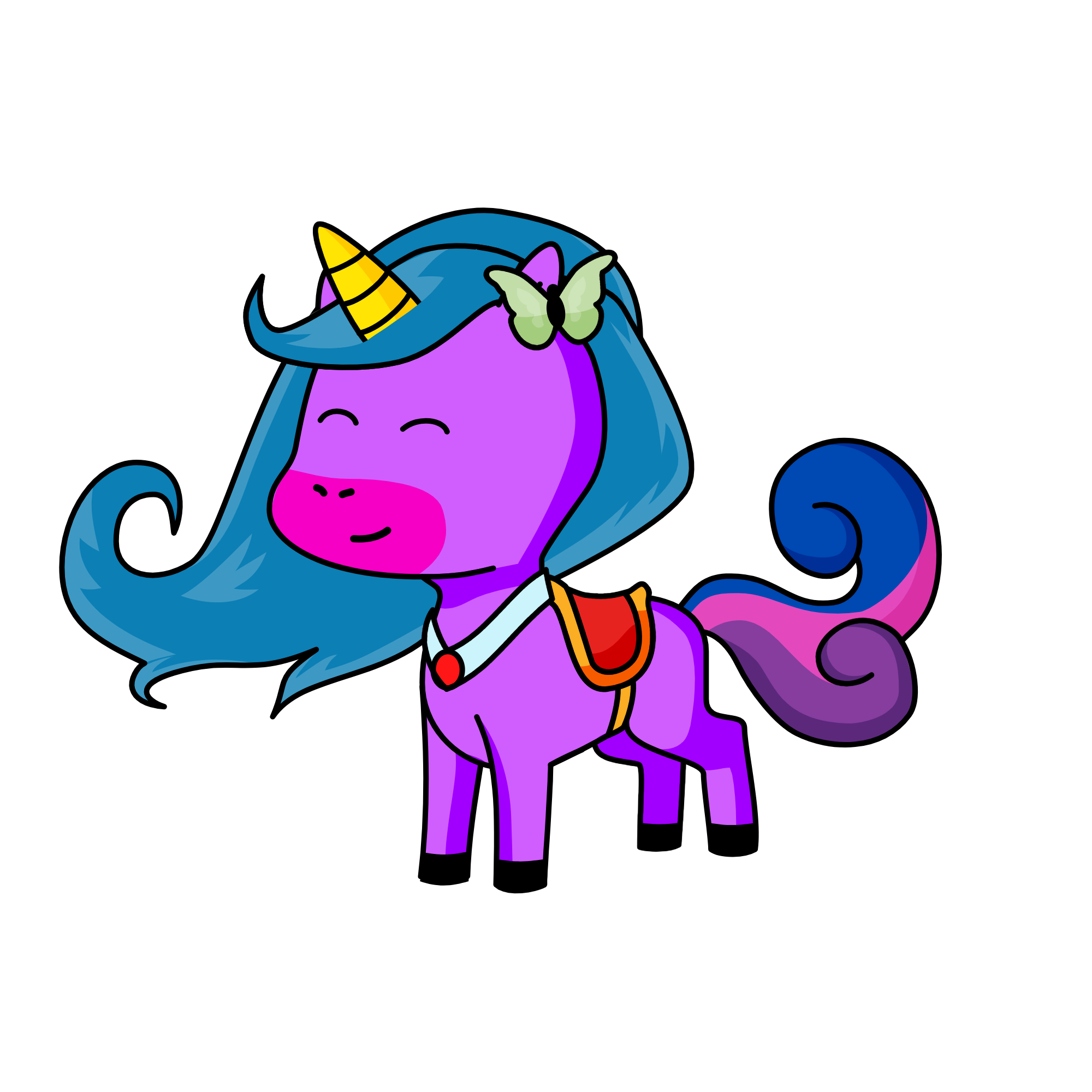 princess, the unicorn