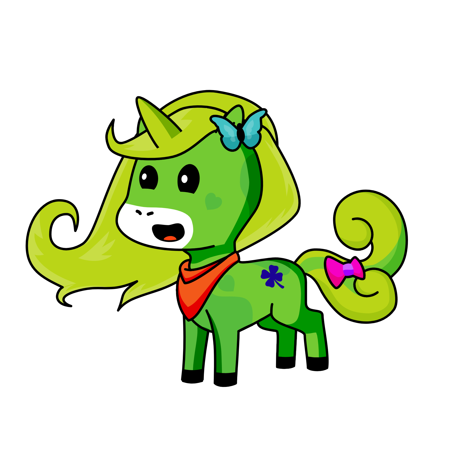 Flora, the unicorn