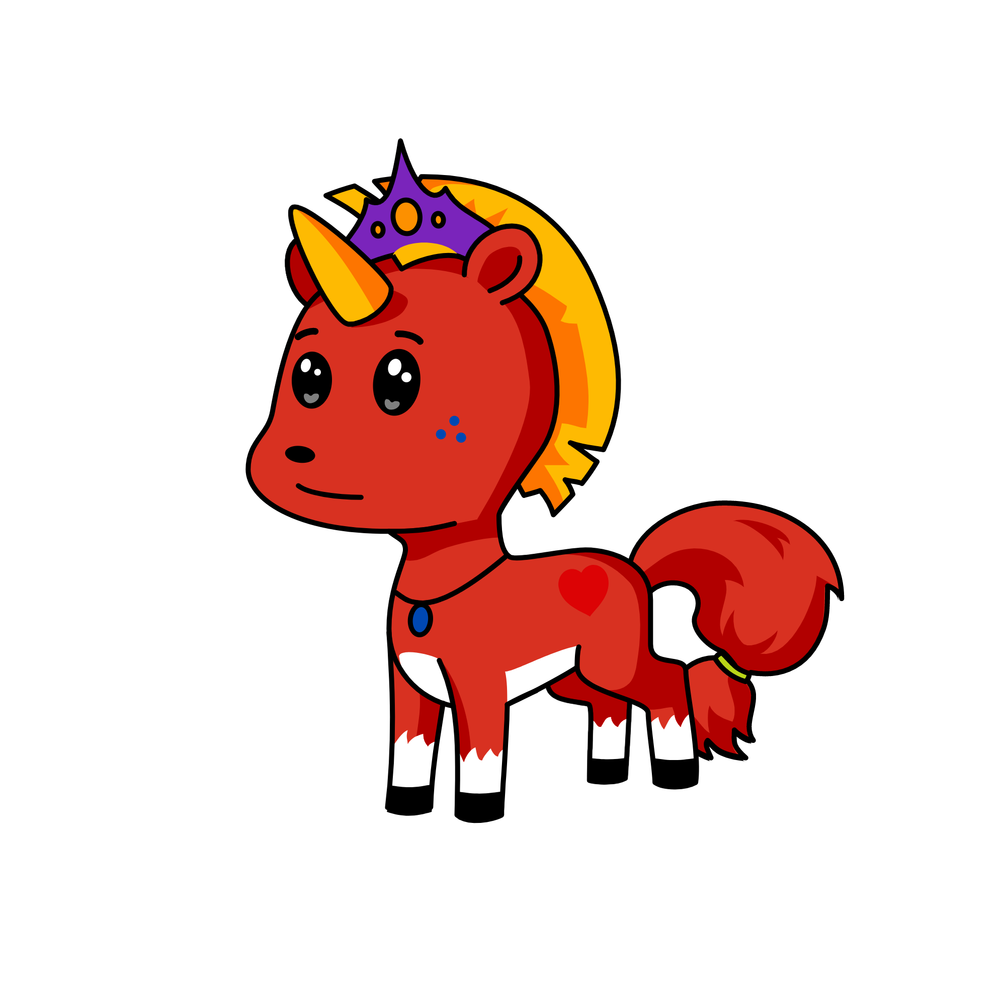sassy, the unicorn