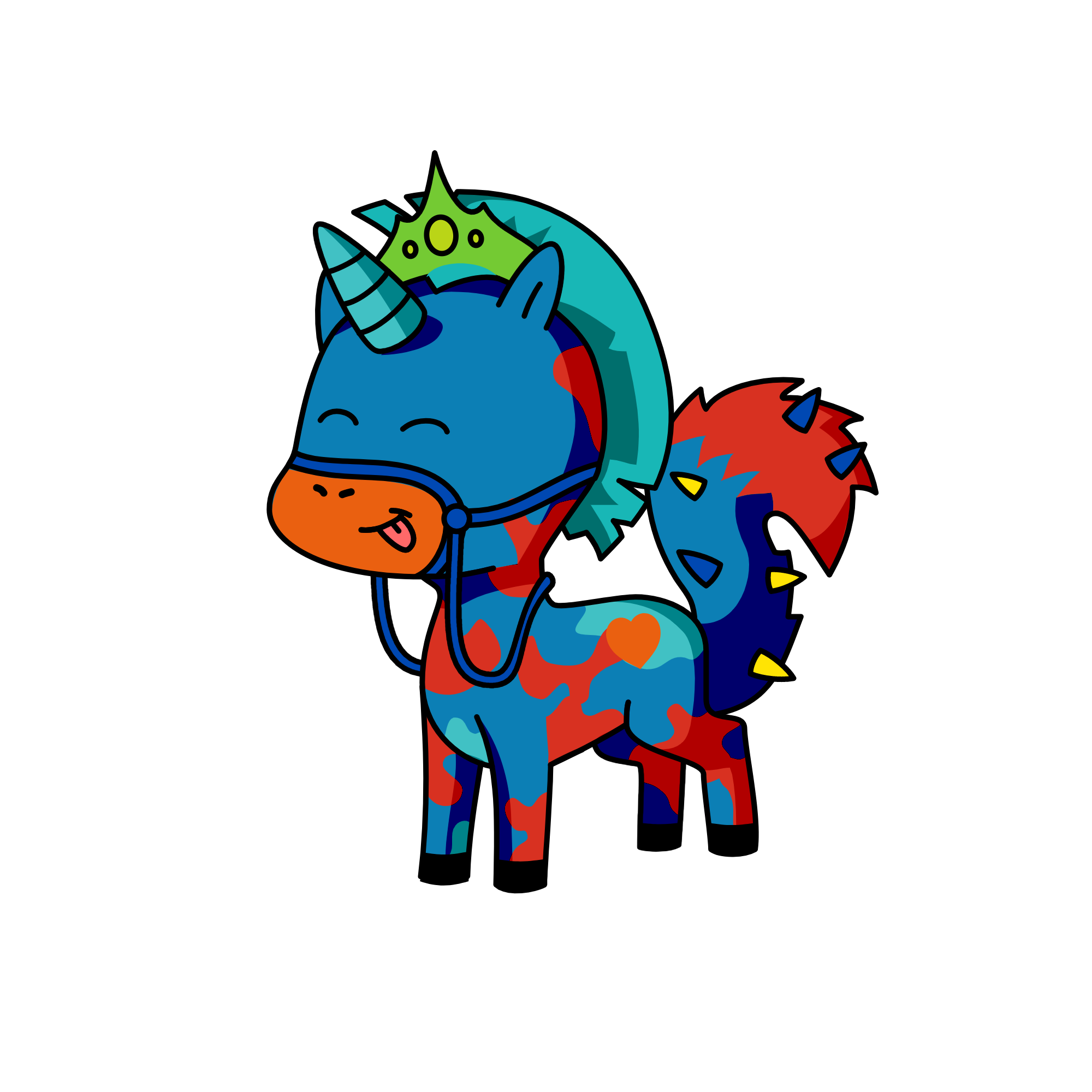 pig, the unicorn