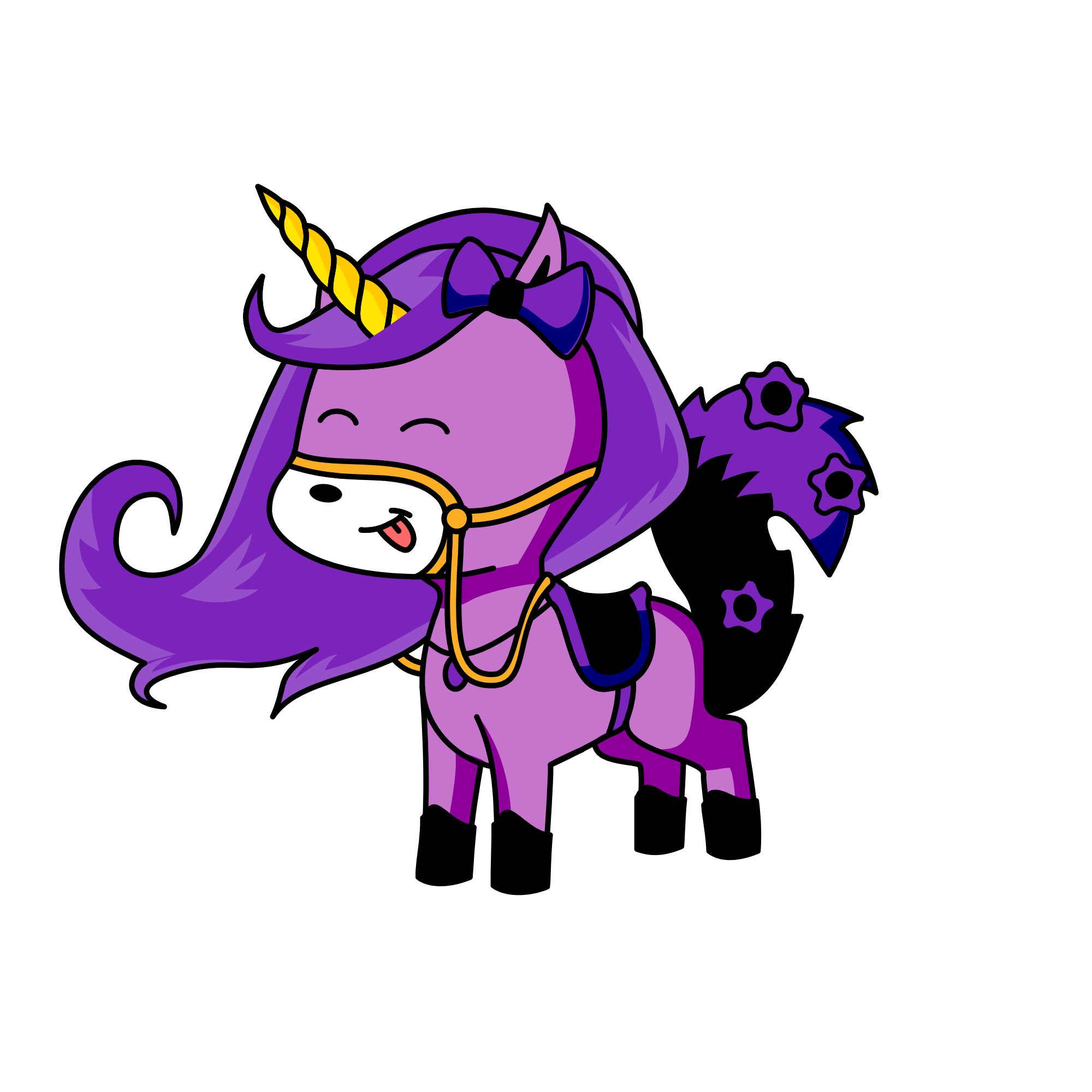 Lol love night, the unicorn