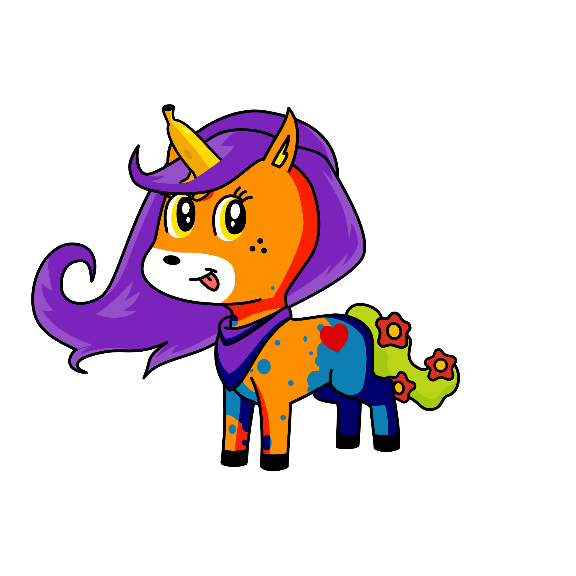 bananna, the unicorn