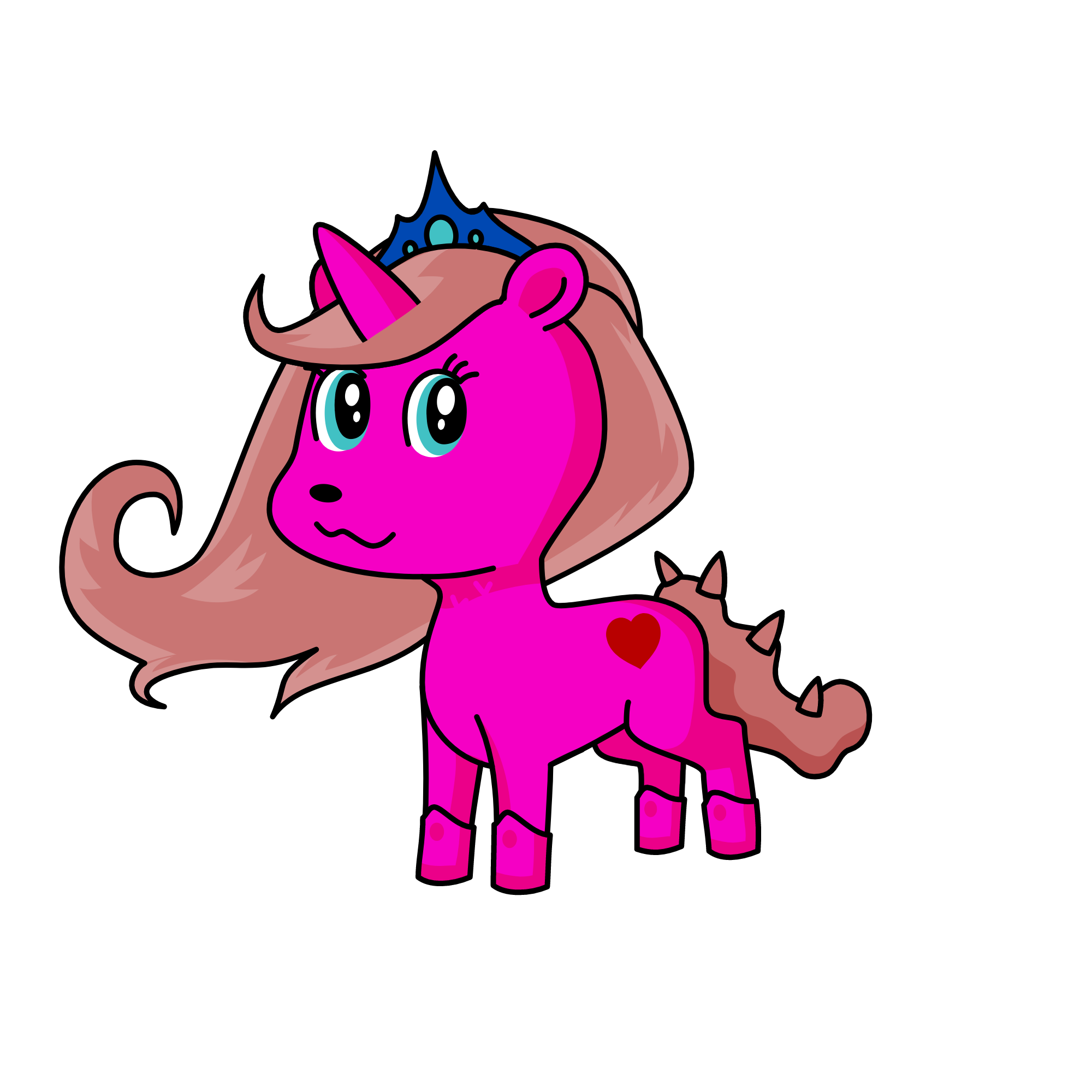 pinkie pie, the unicorn