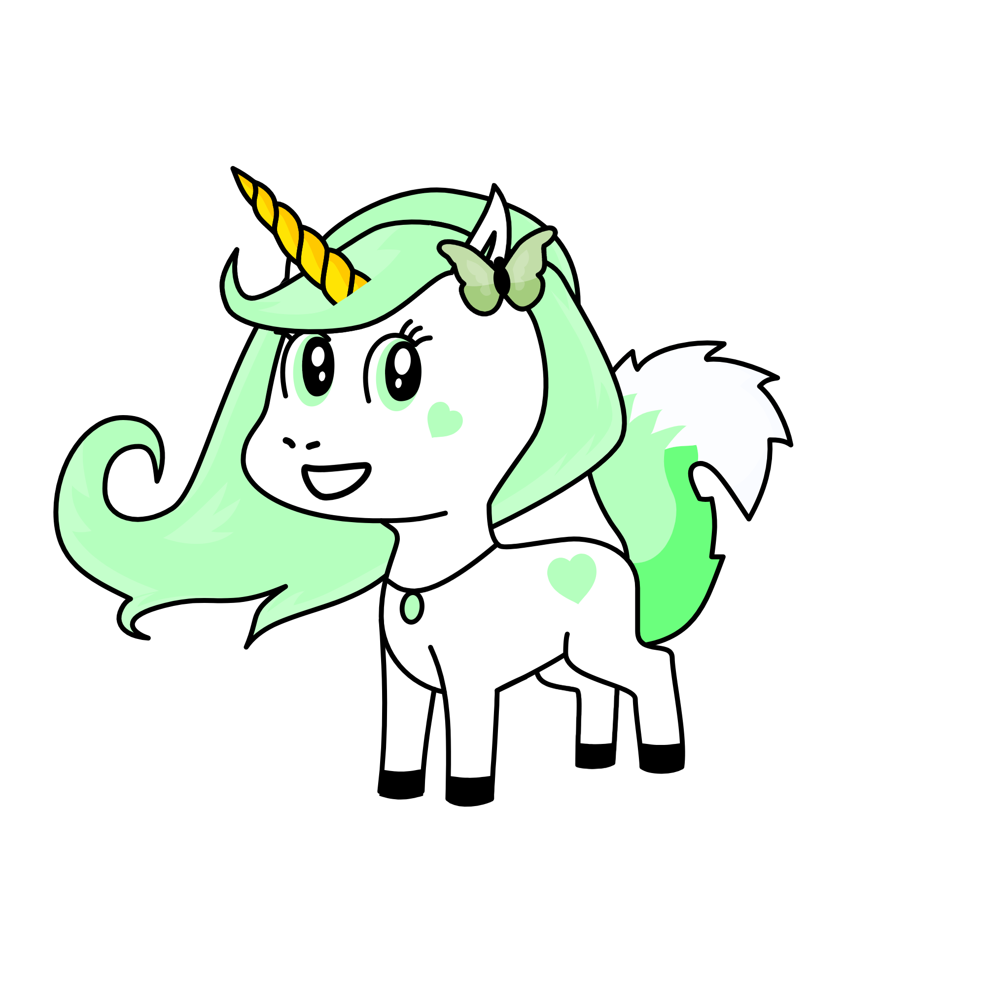 mint, the unicorn