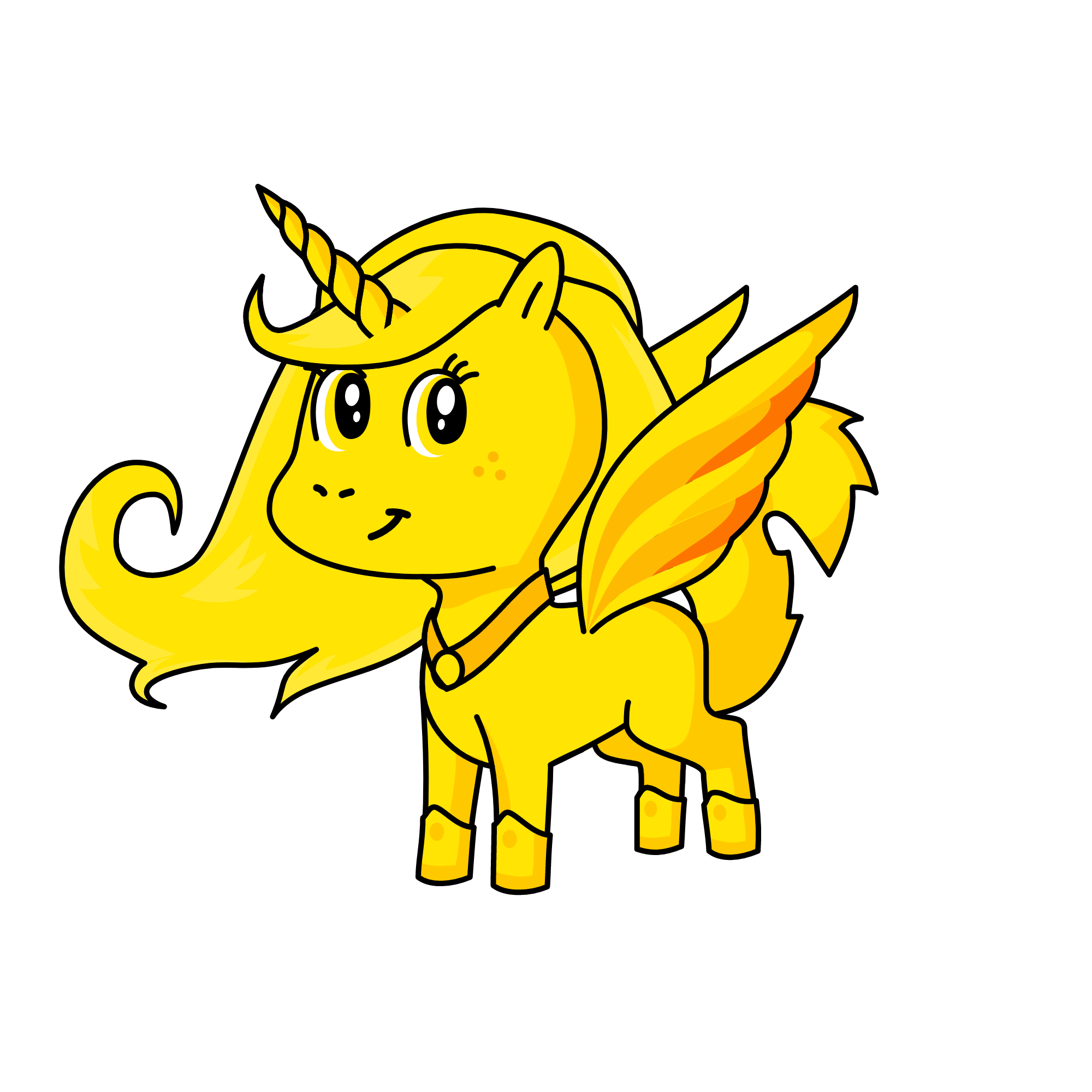 mustard, the unicorn