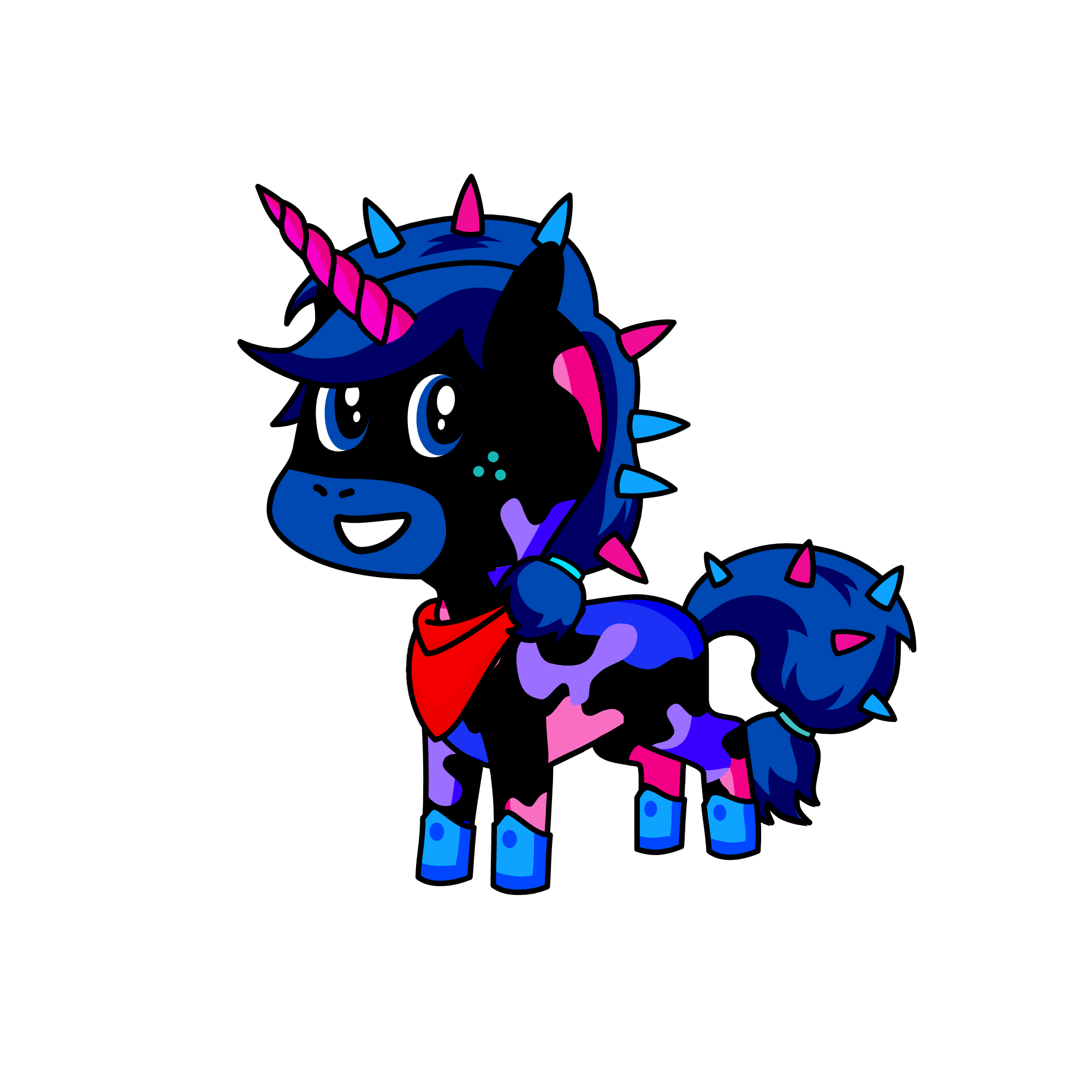 rebel, the unicorn