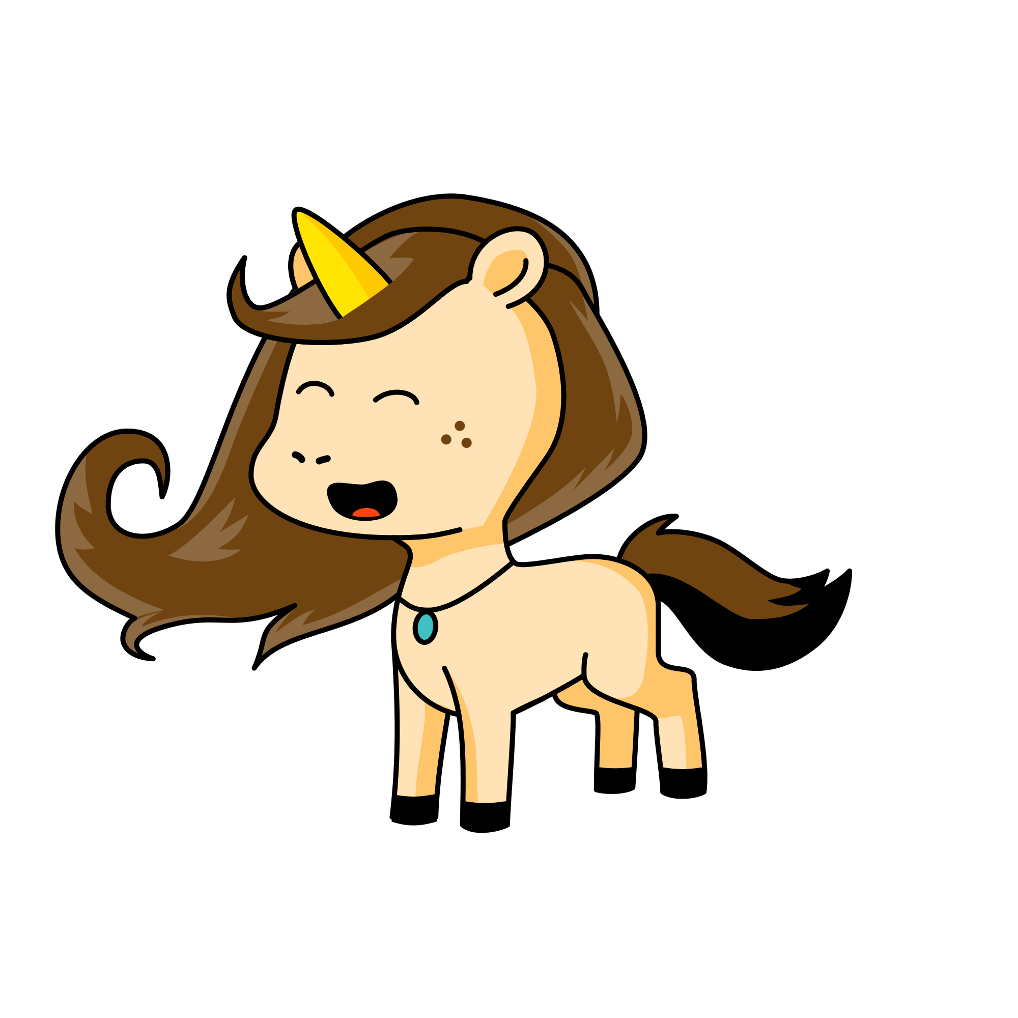 MorgiCorn, the unicorn