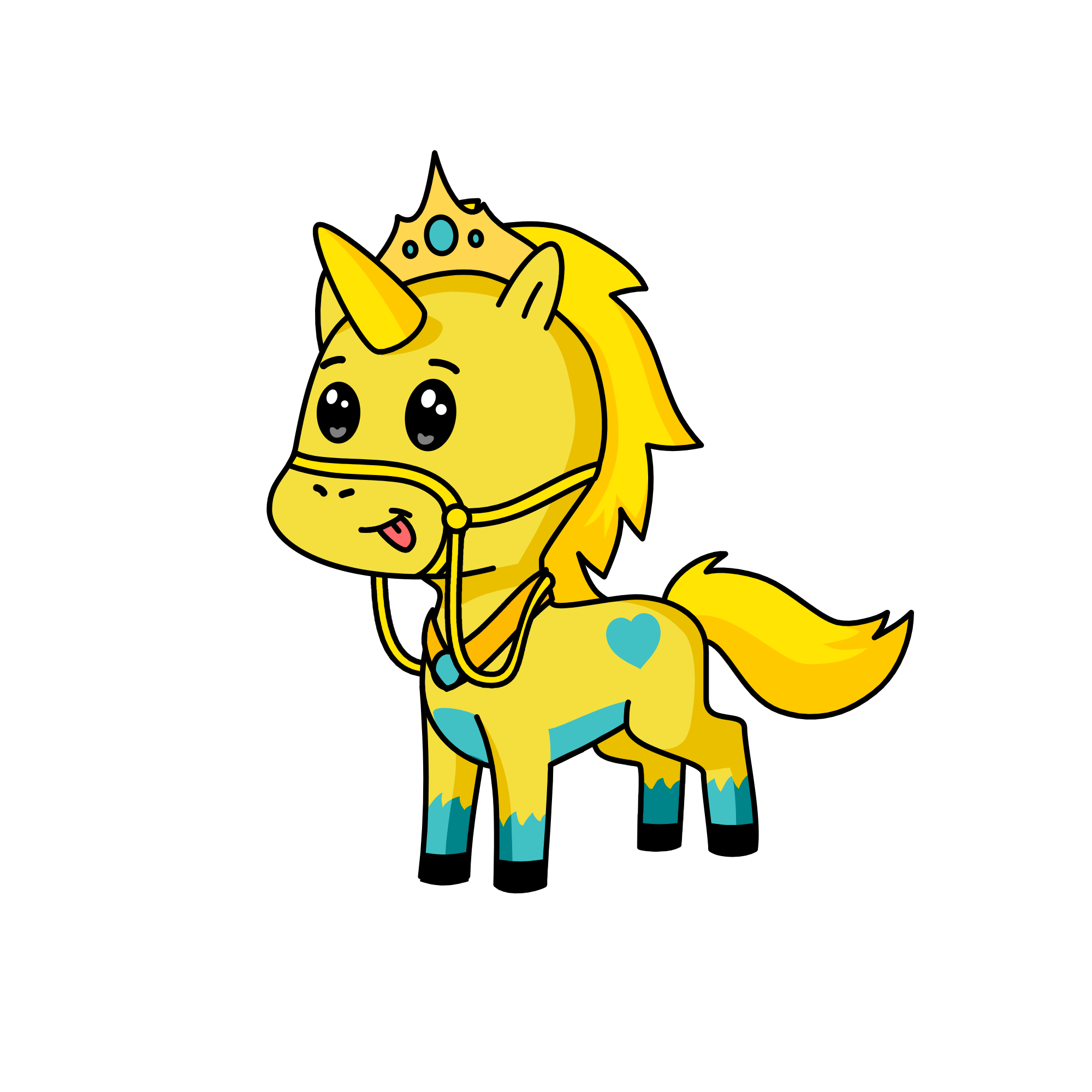 Queen Of Sand, the unicorn